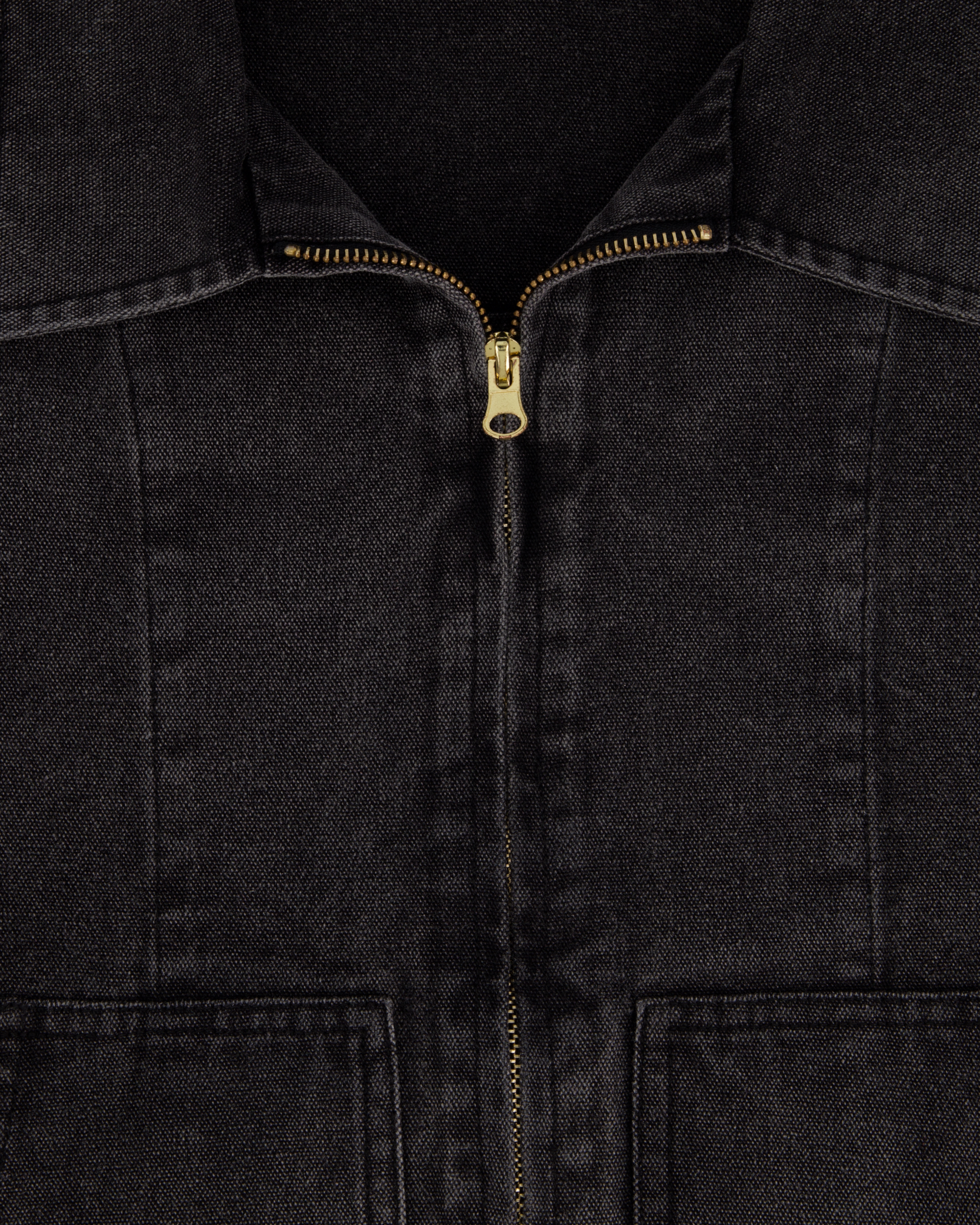Washed Work Jacket - Charcoal
