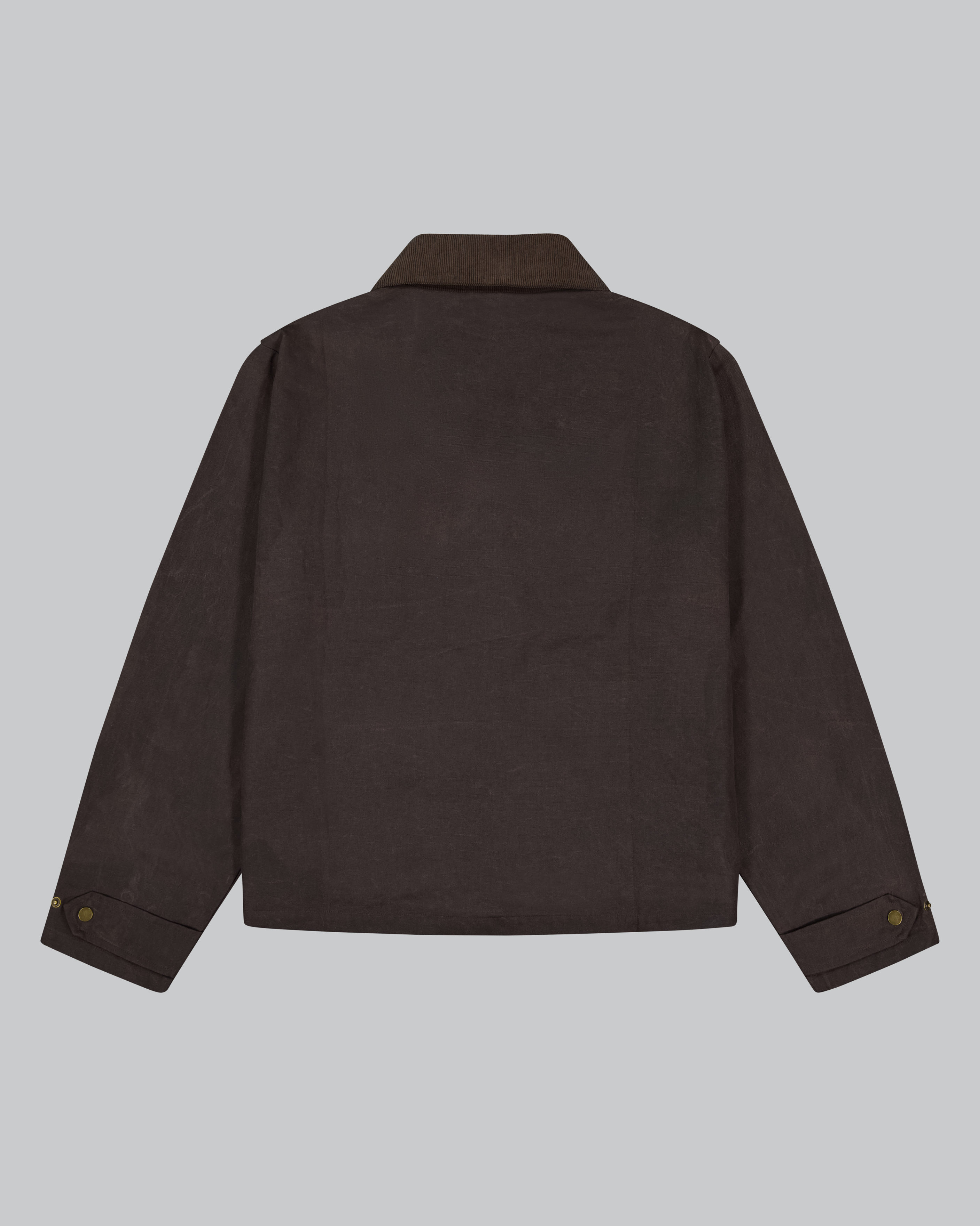 Cropped Highland Coat - Waxed Brown