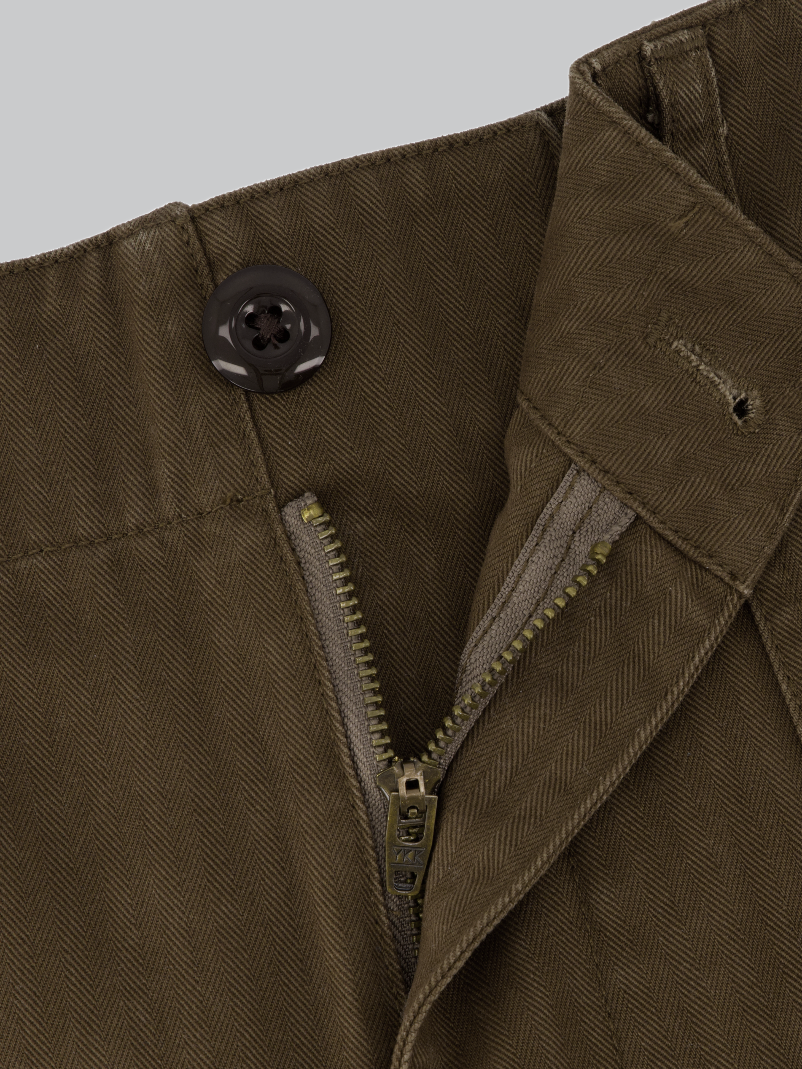 Fatigue Shorts - Brown Herringbone