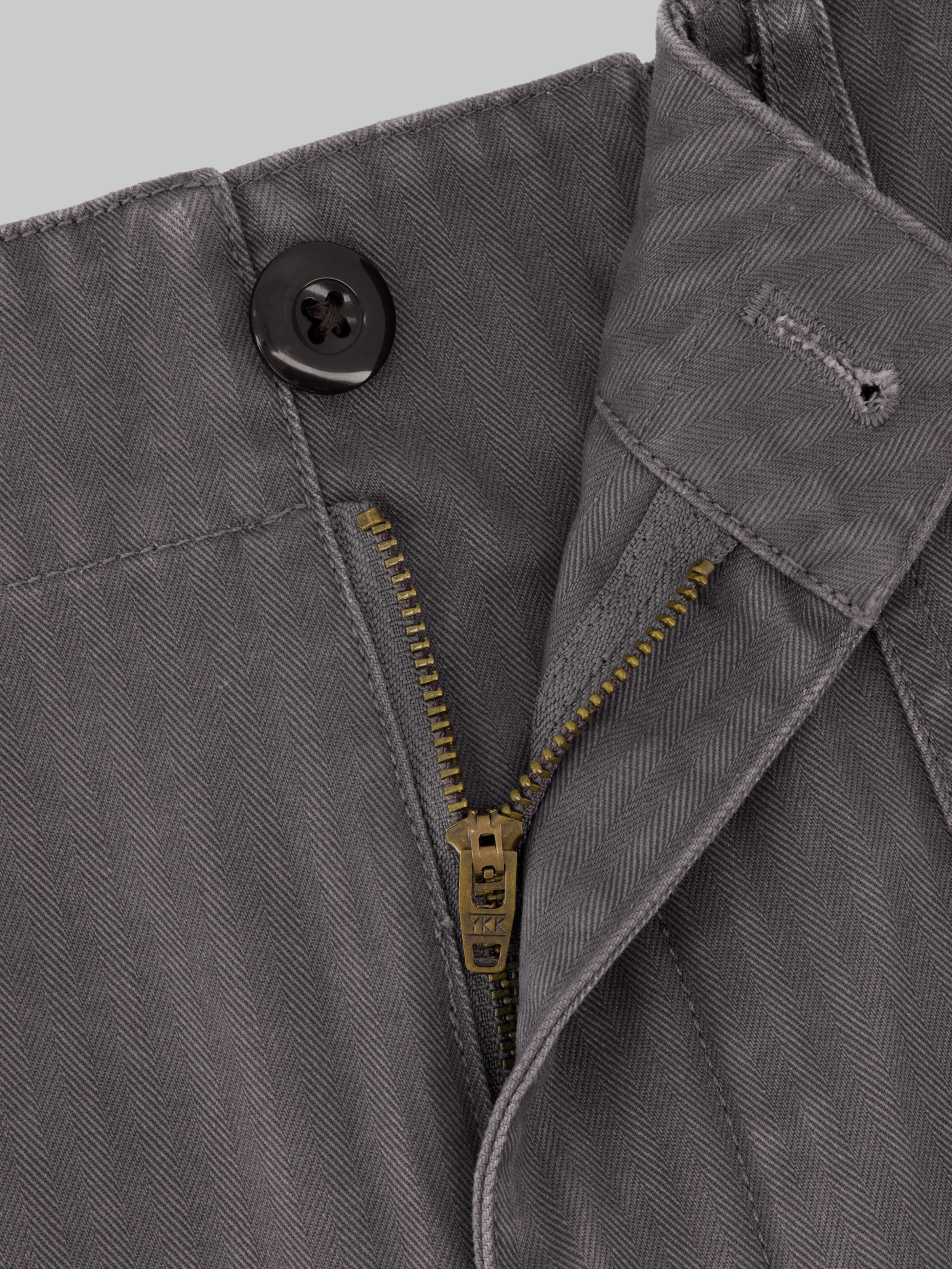 Fatigue Shorts - Charcoal Herringbone