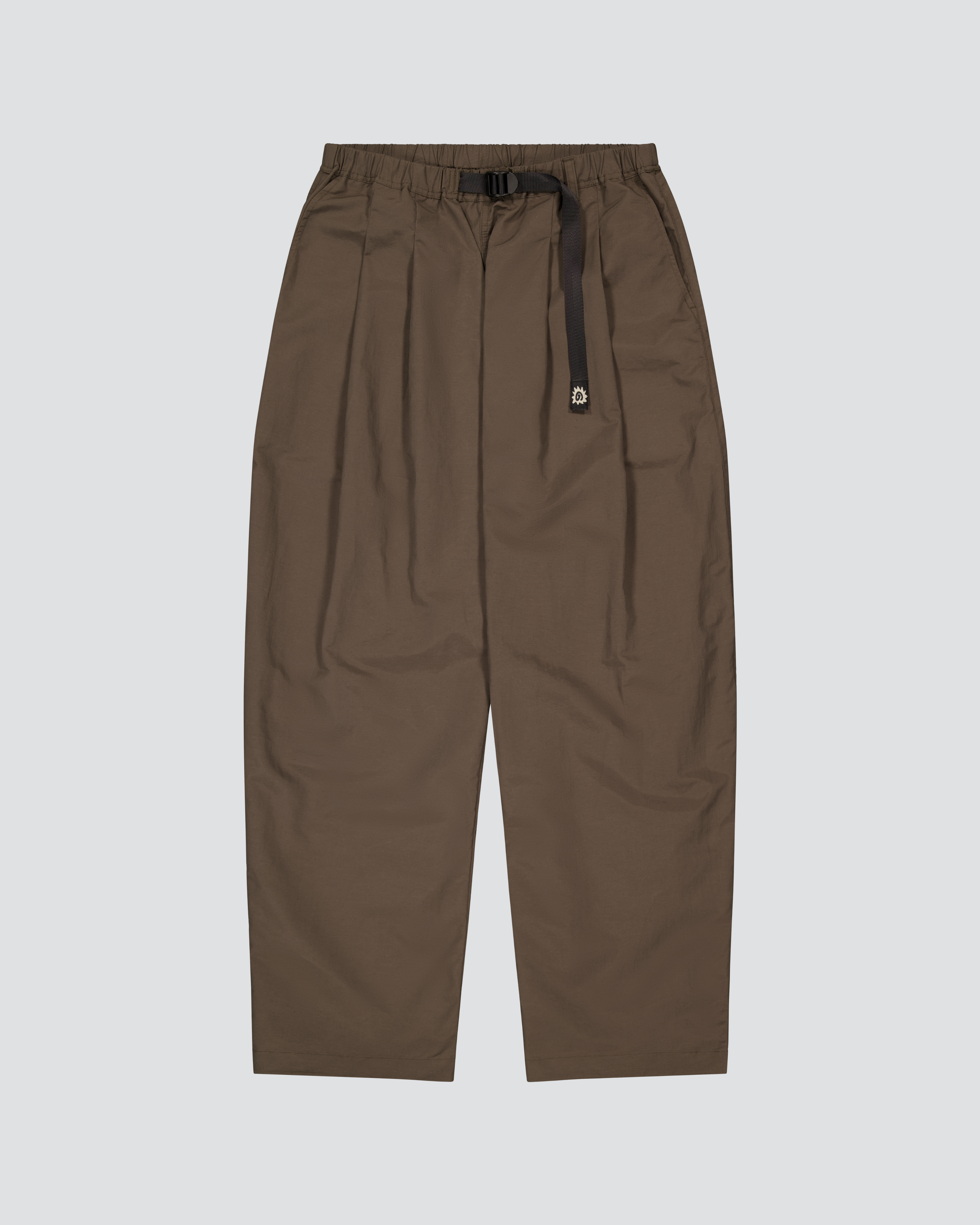 Pleated Hiking Pant - Brown