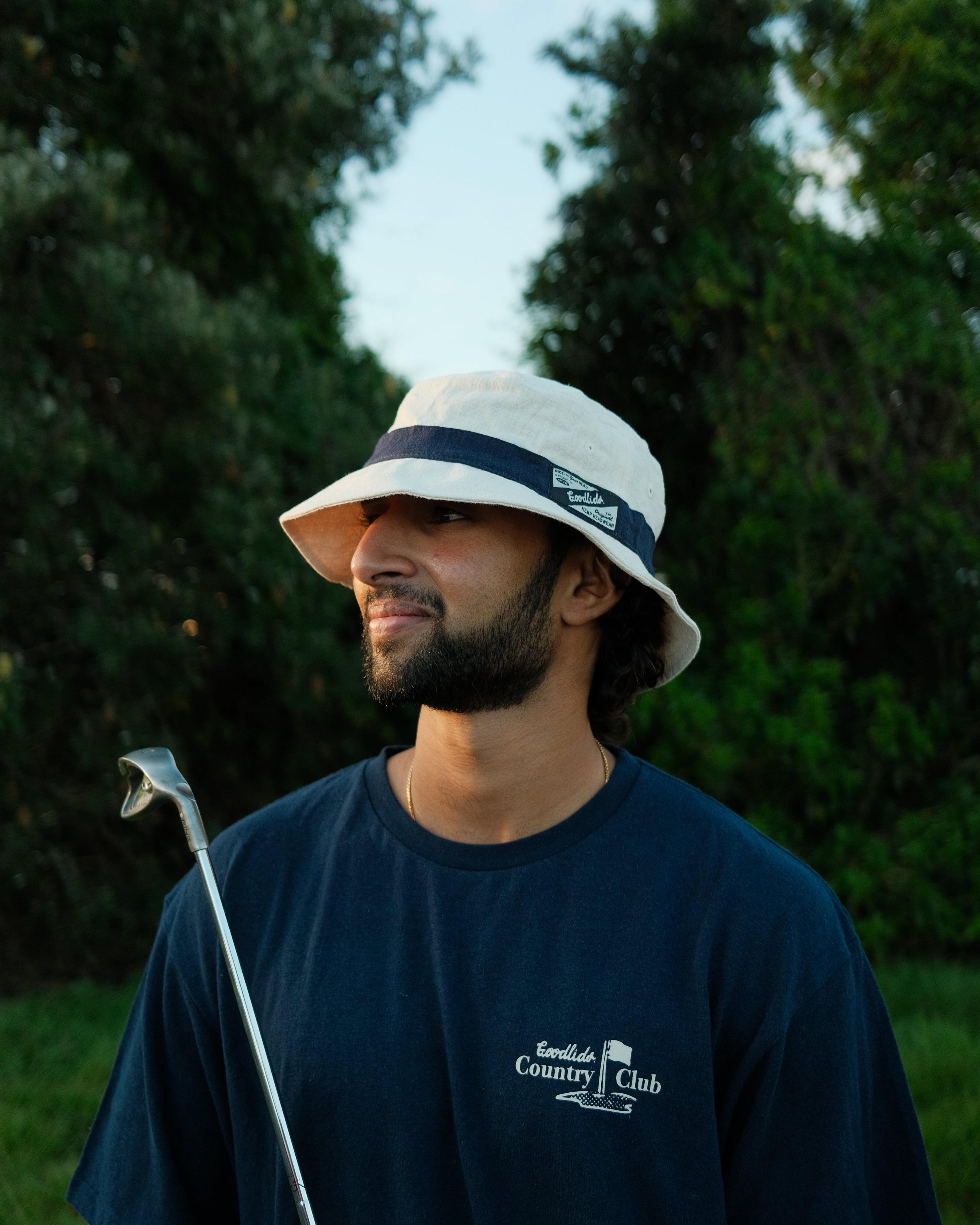 Original Bucket - Cream/Navy