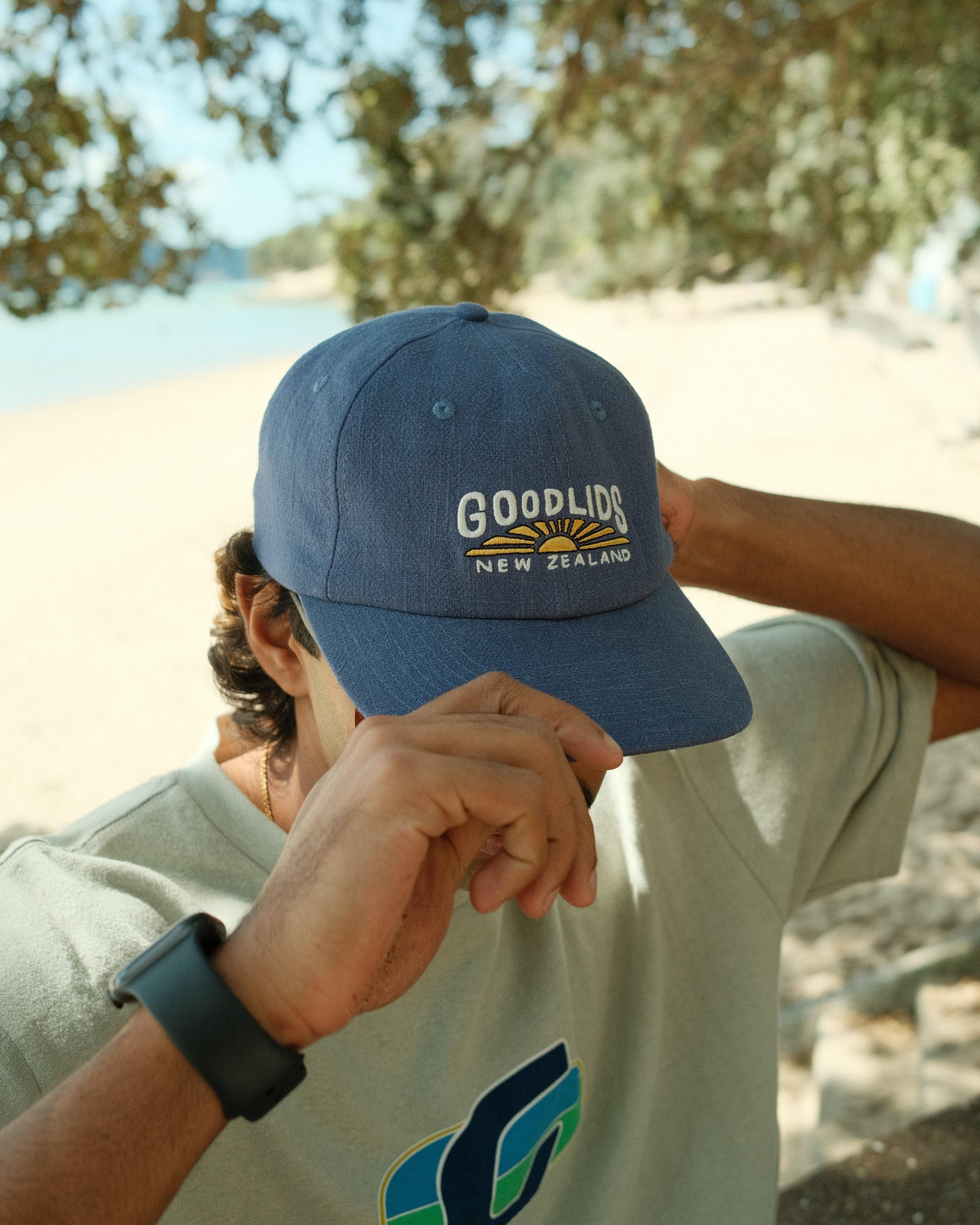 Sunrise Lid - Washed Navy