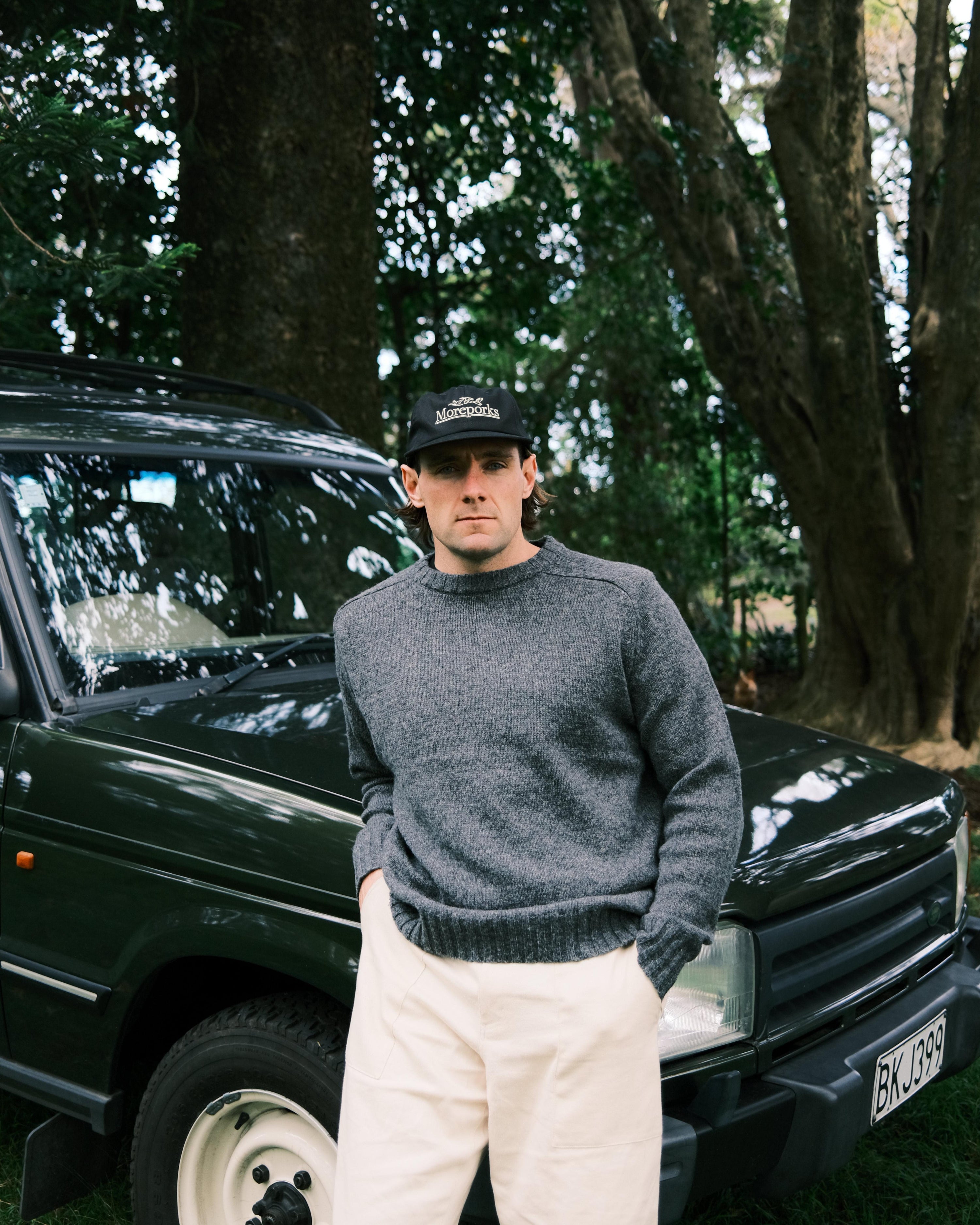 Geese Six-Panel - Black