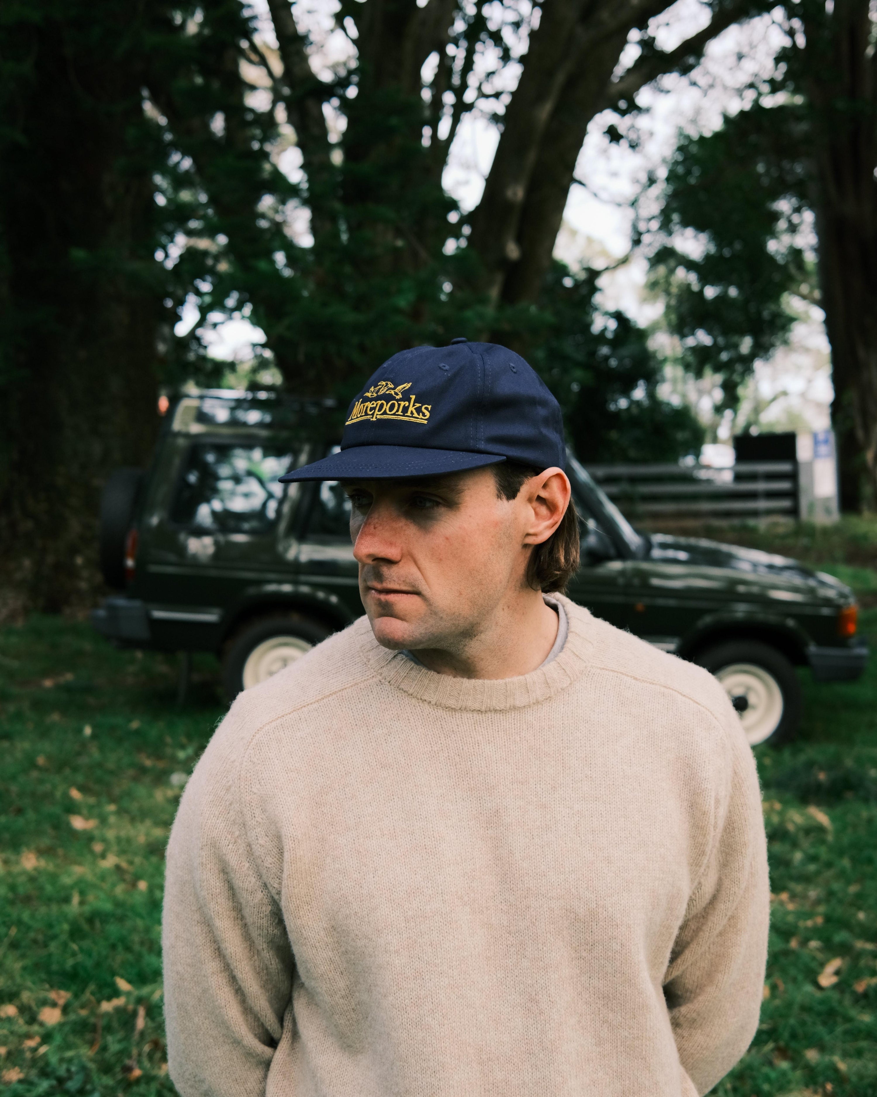 Geese Six-Panel - Navy