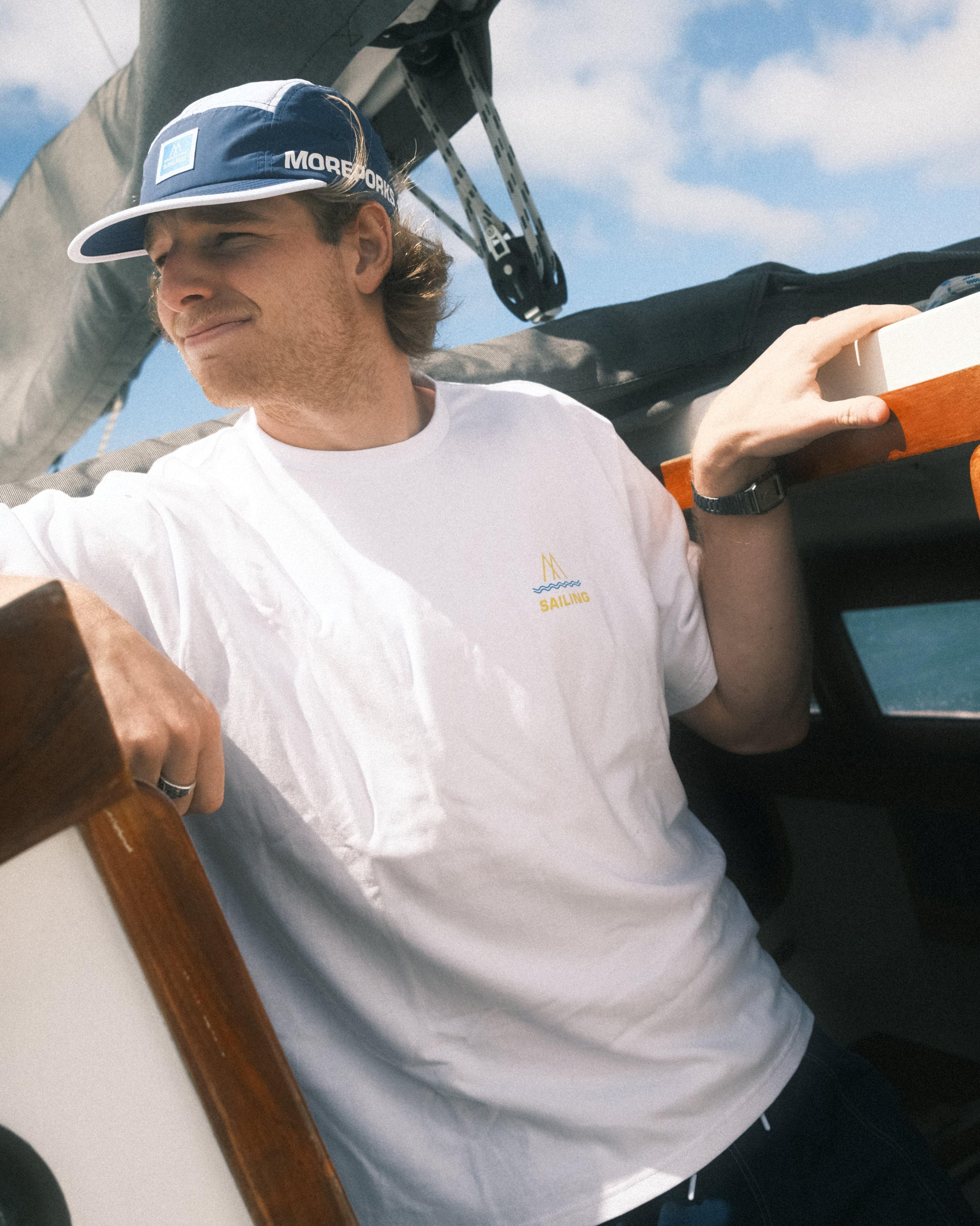 Squadron Tee - White