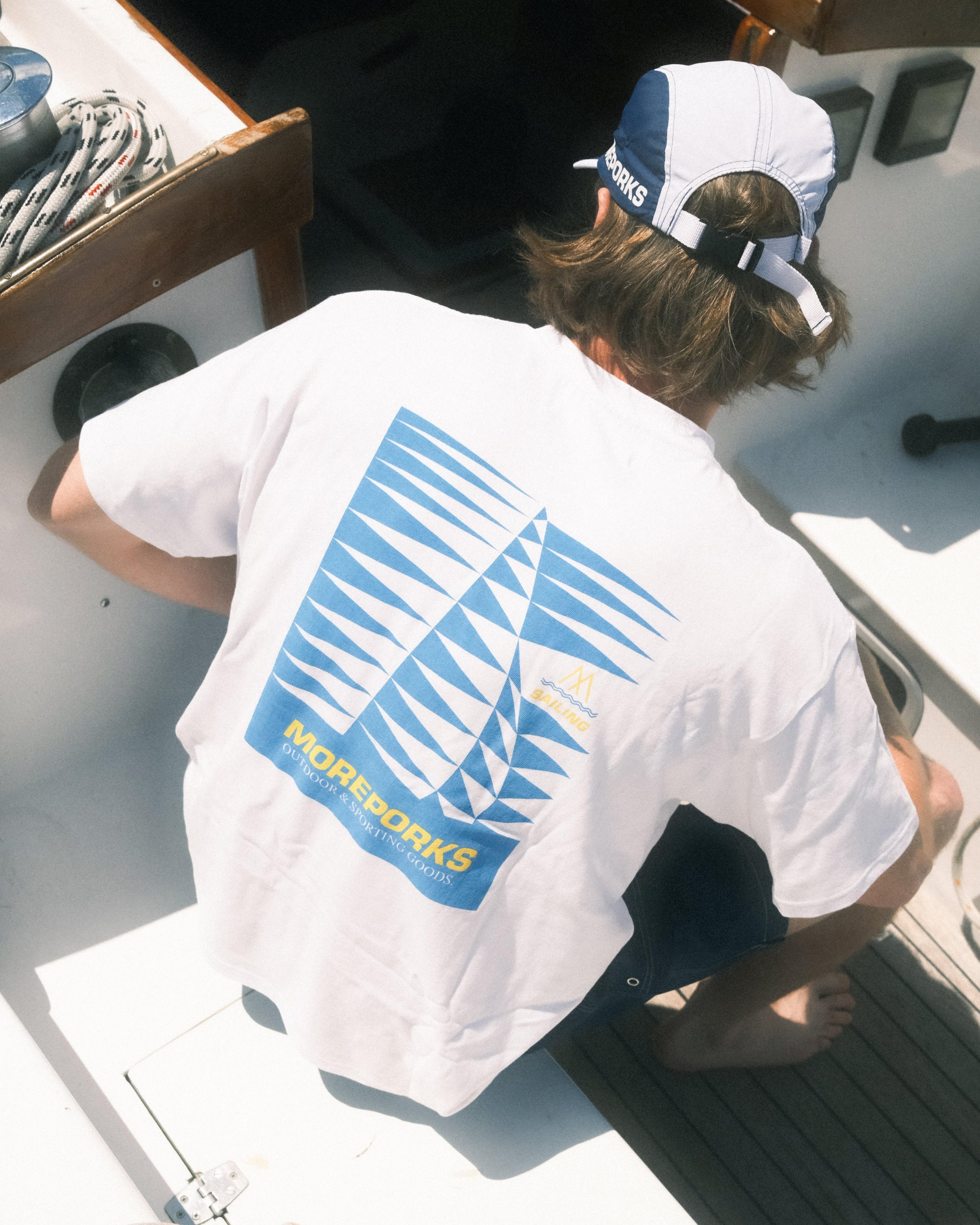 Squadron Tee - White