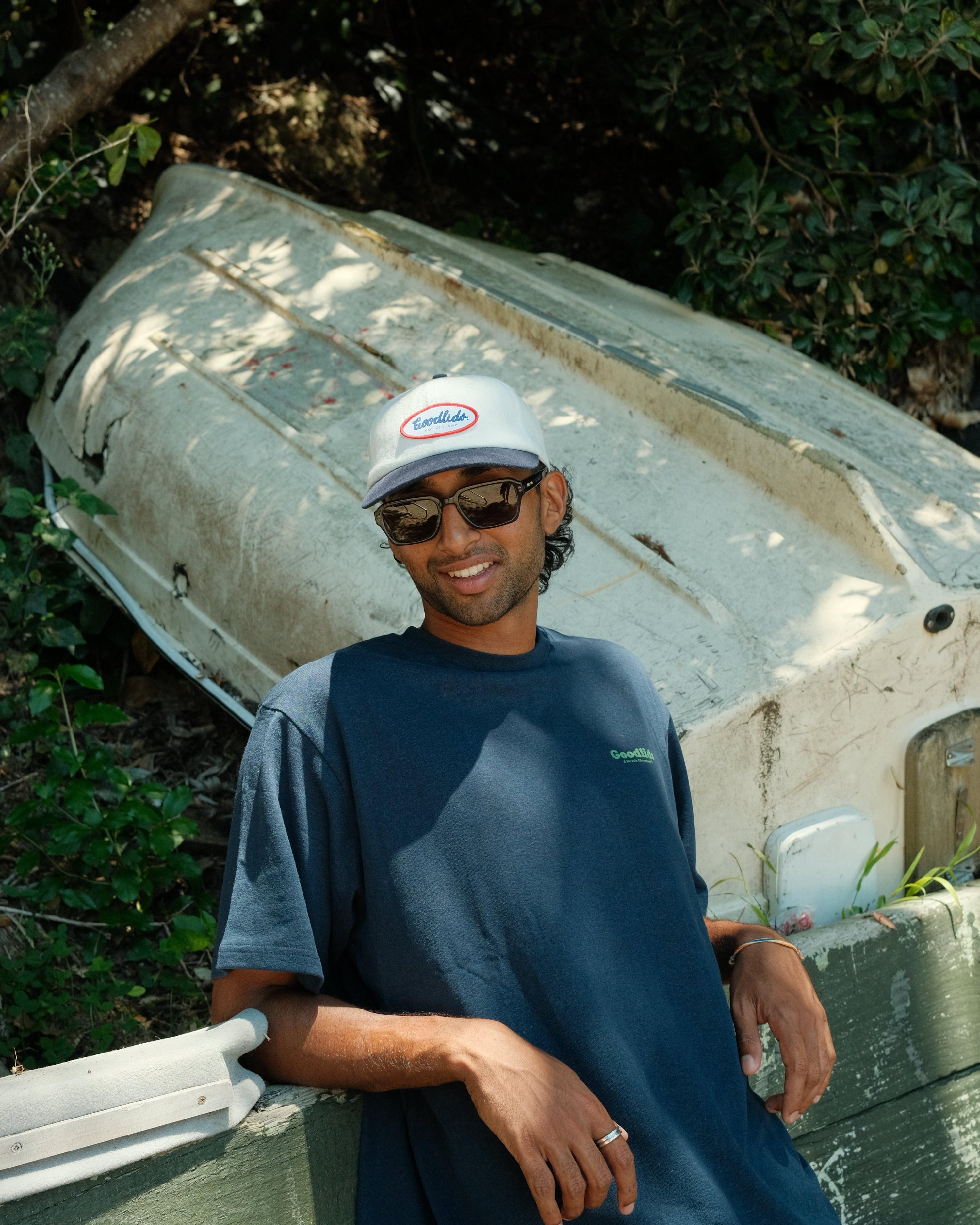 Signature Lid - White/Navy