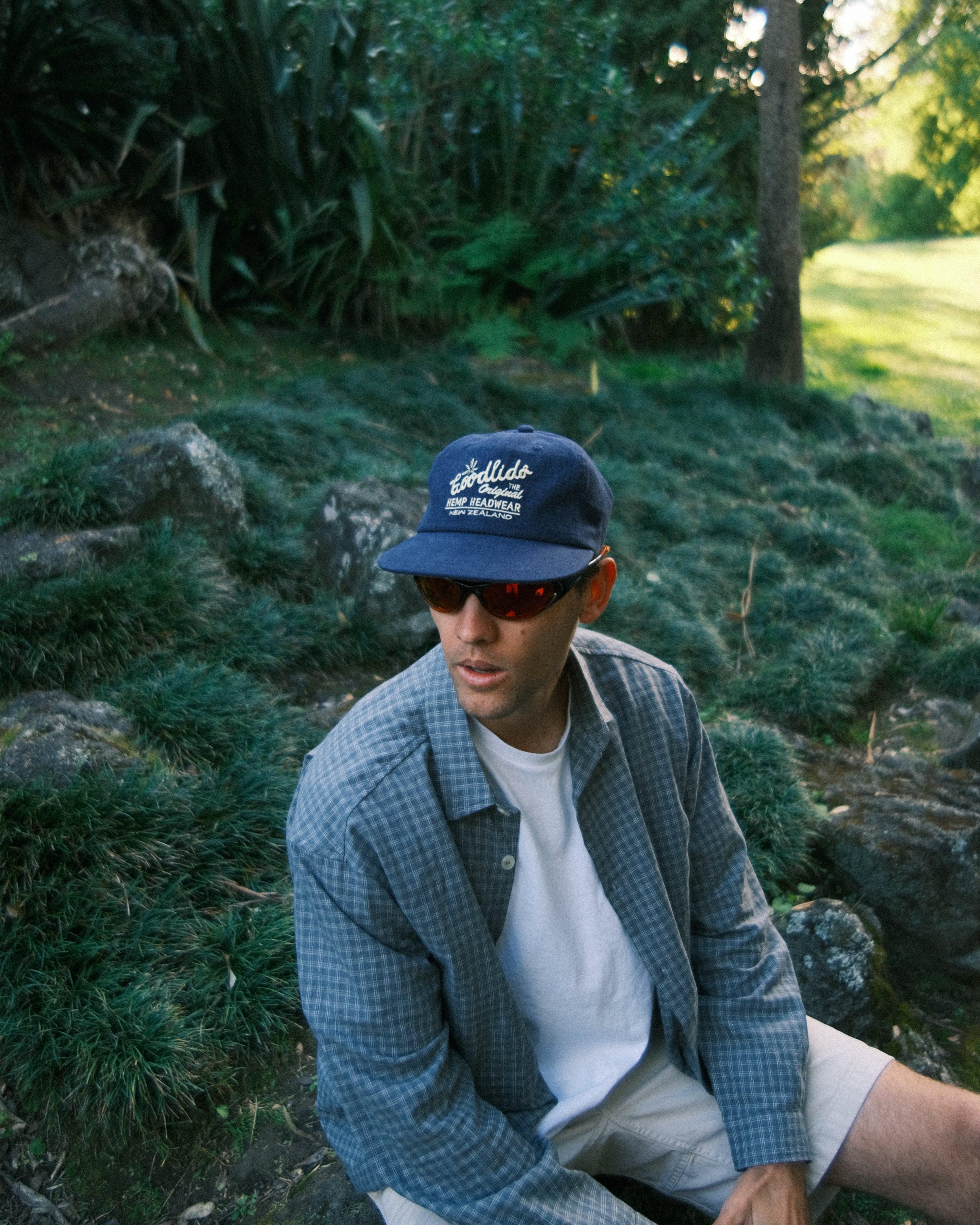 Classic Circle Brim - Navy