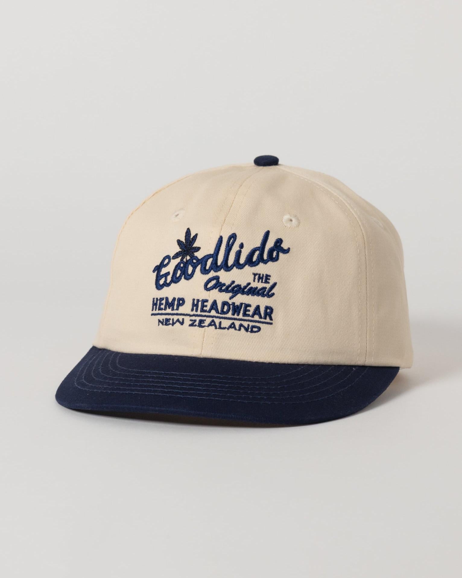 Original Short-Brim - Cream/Navy