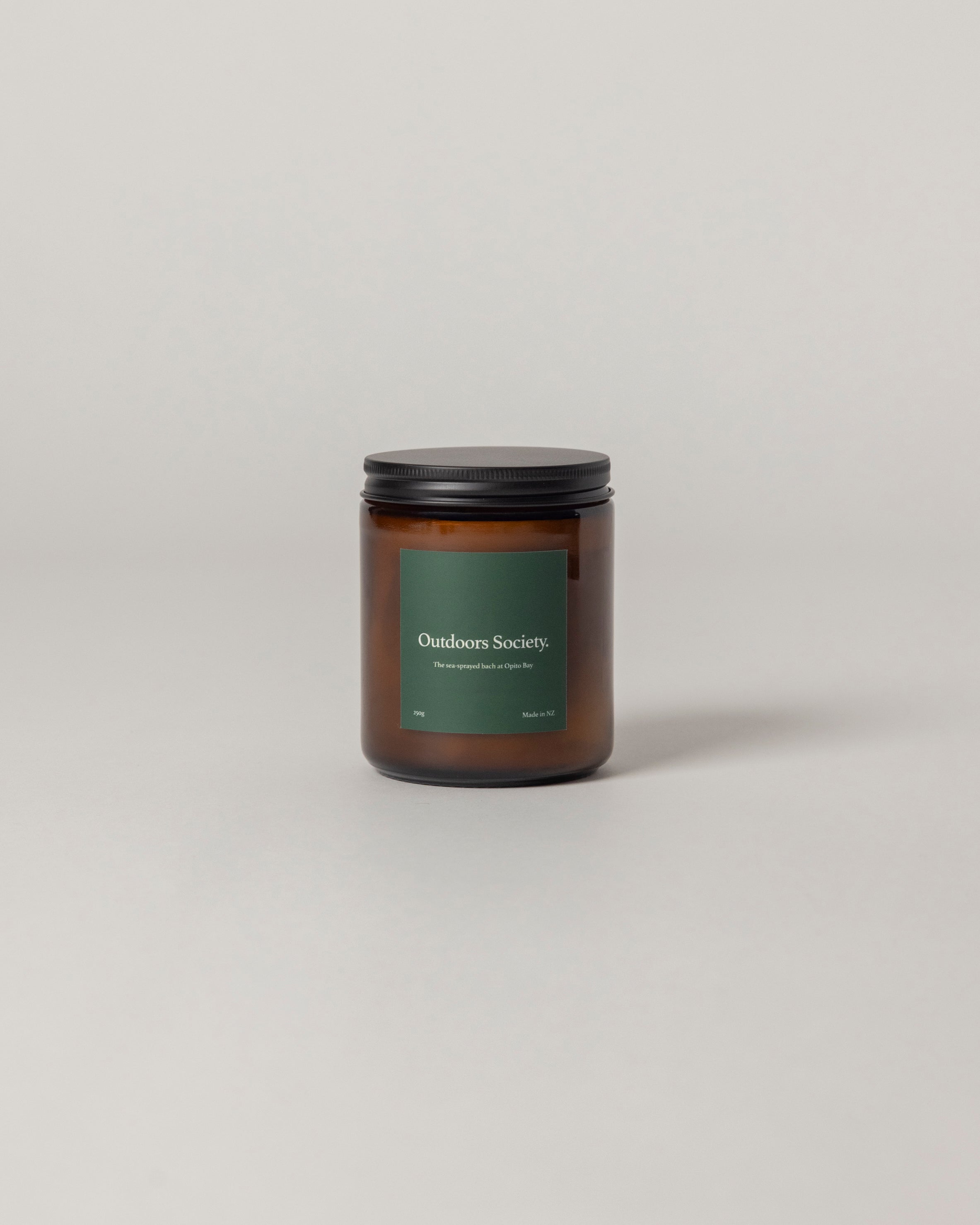 The Seasprayed Bach at Opito Bay Candle