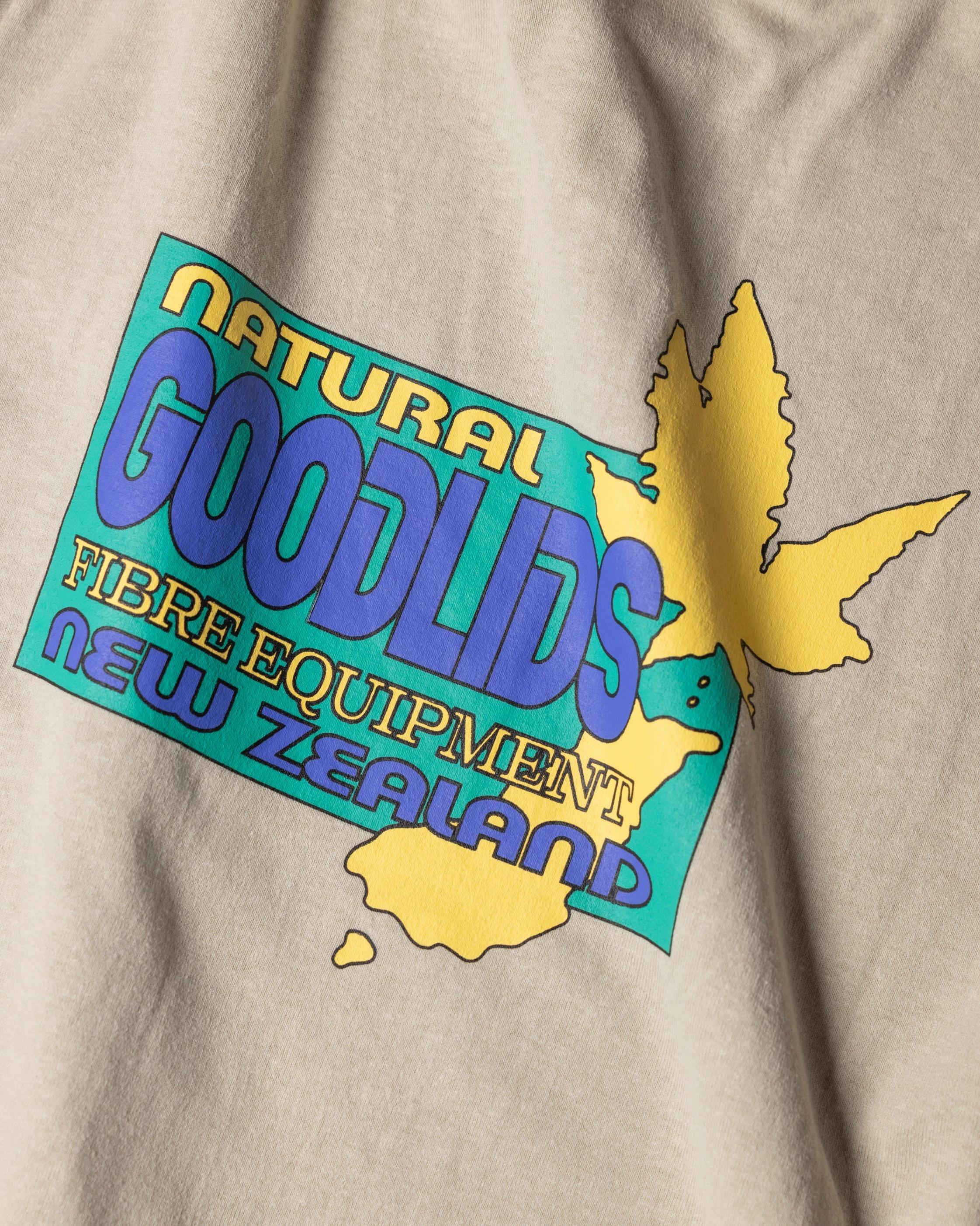 Kiwi Hemp Tee - Stone