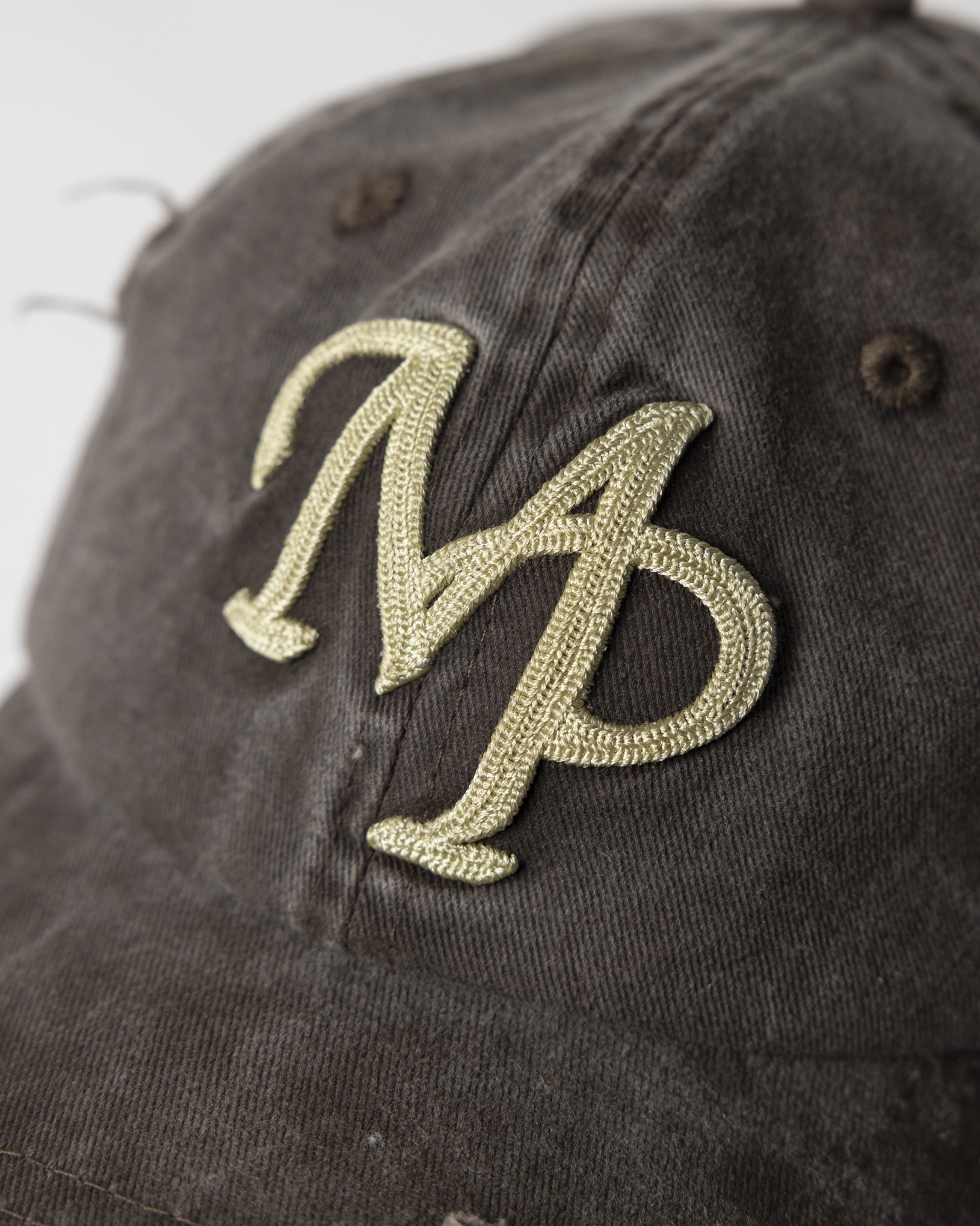 Distressed Dad Cap - Brown