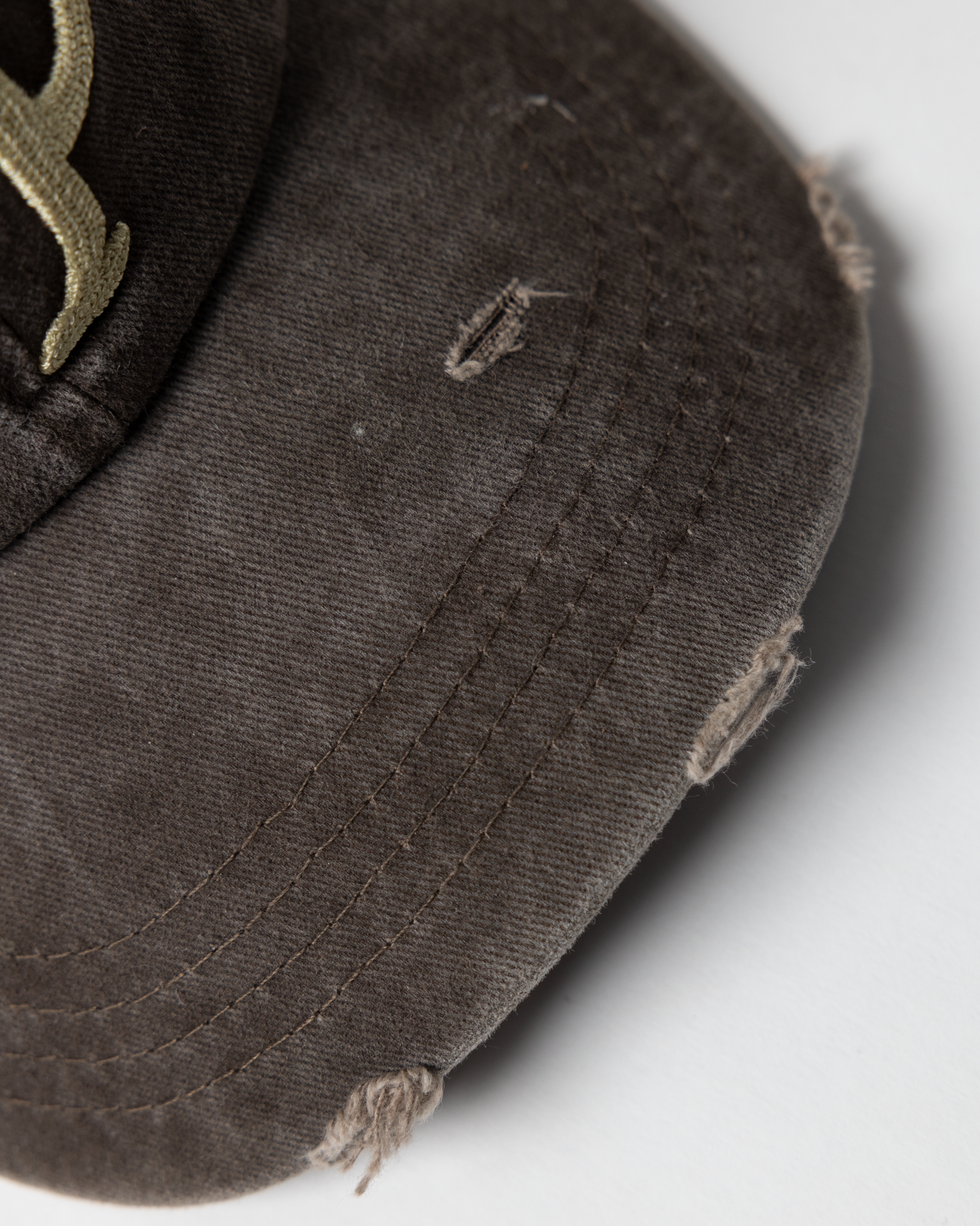 Distressed Dad Cap - Brown