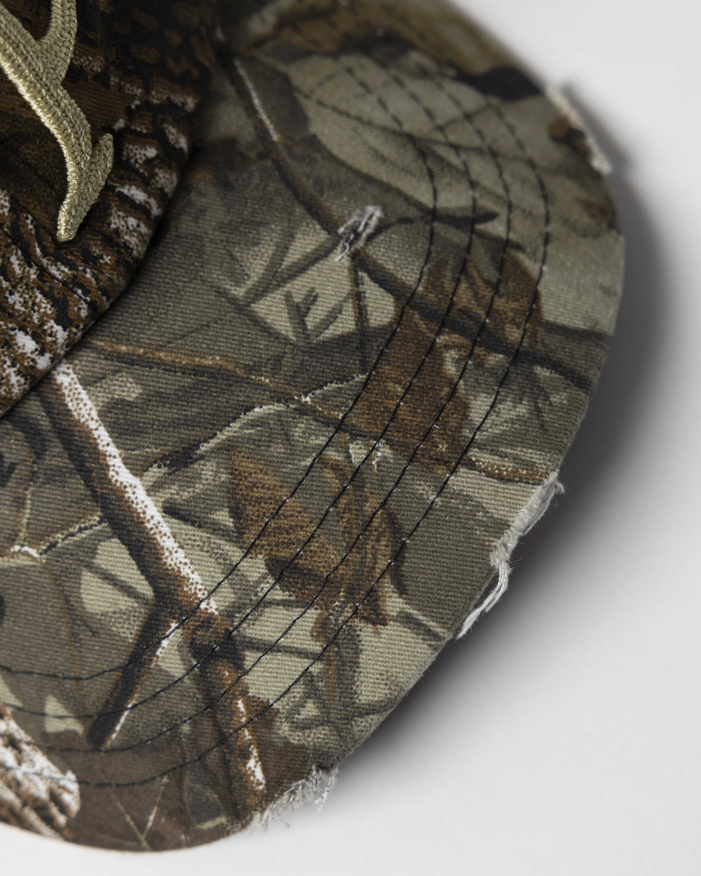 Distressed Dad Cap - Camo