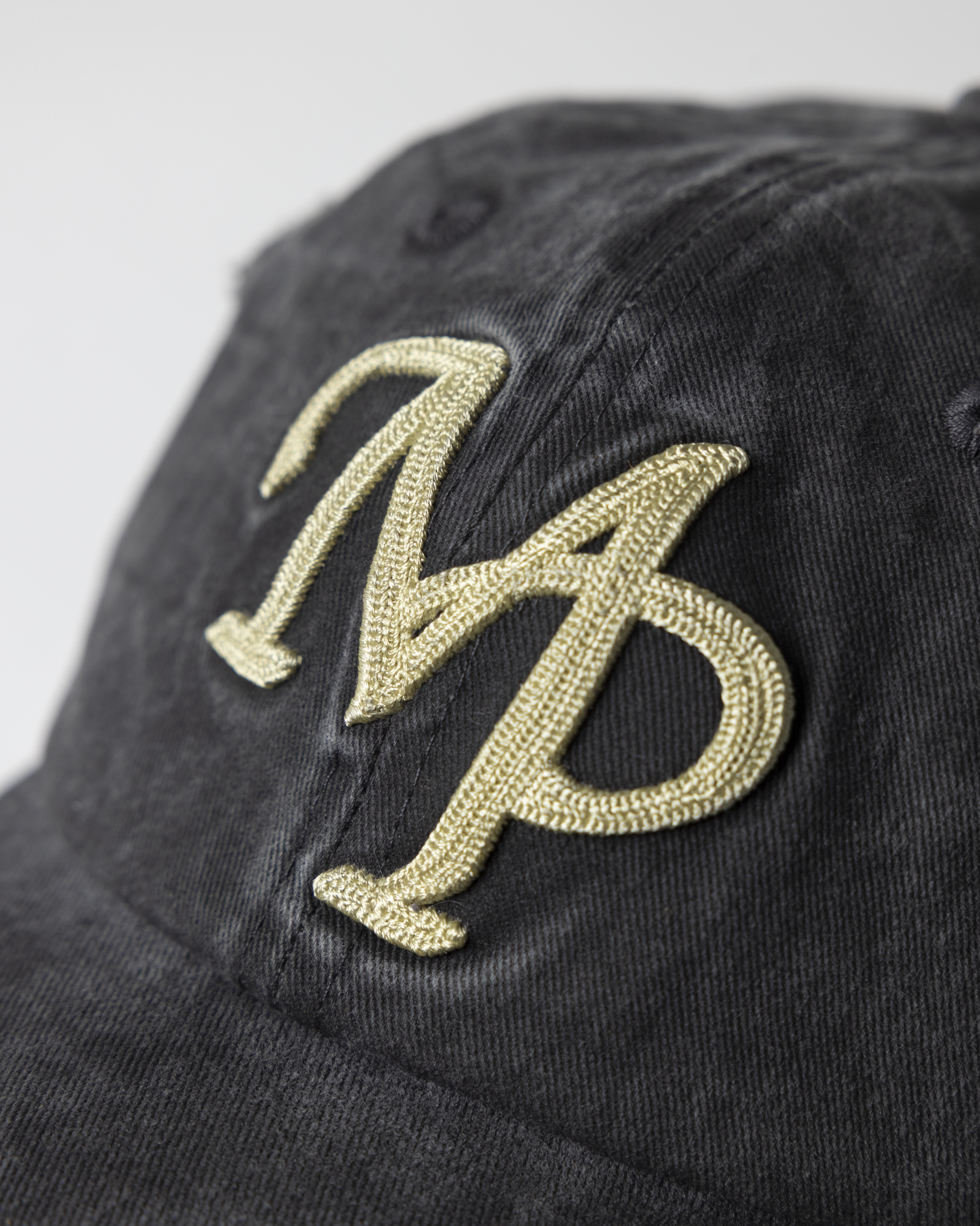 Distressed Dad Cap - Black