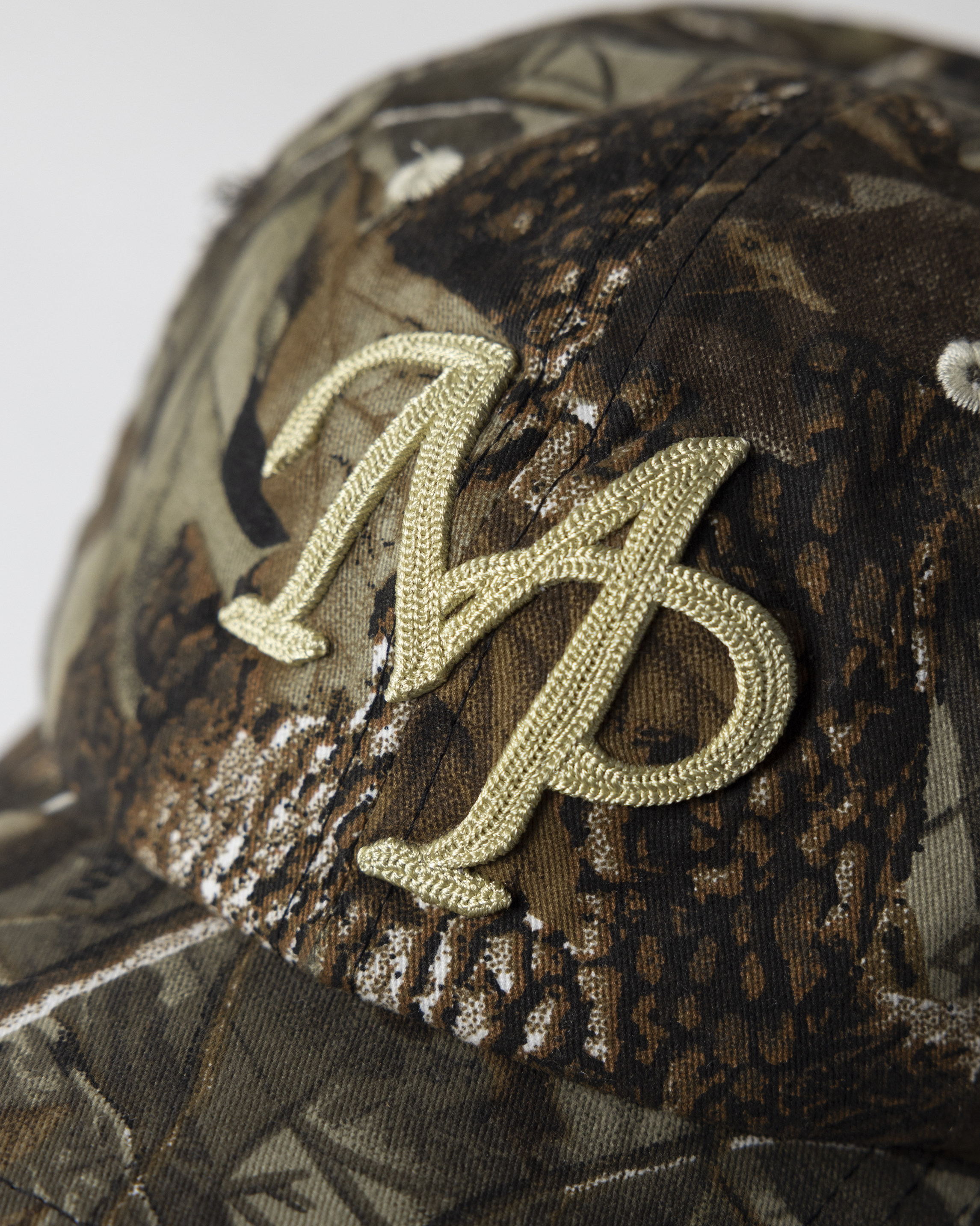 Distressed Dad Cap - Camo