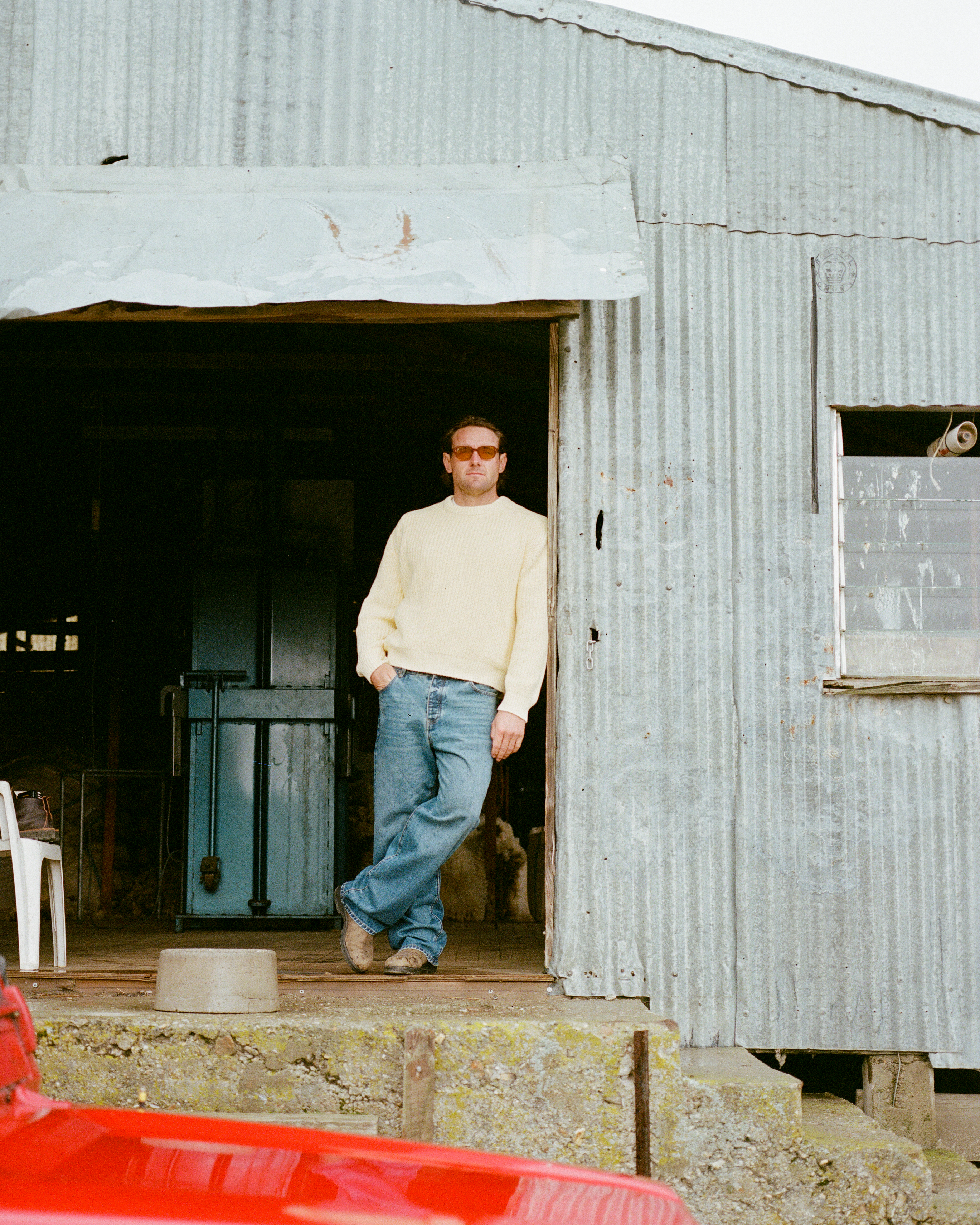 Fisherman Knit Sweater - Butterscotch