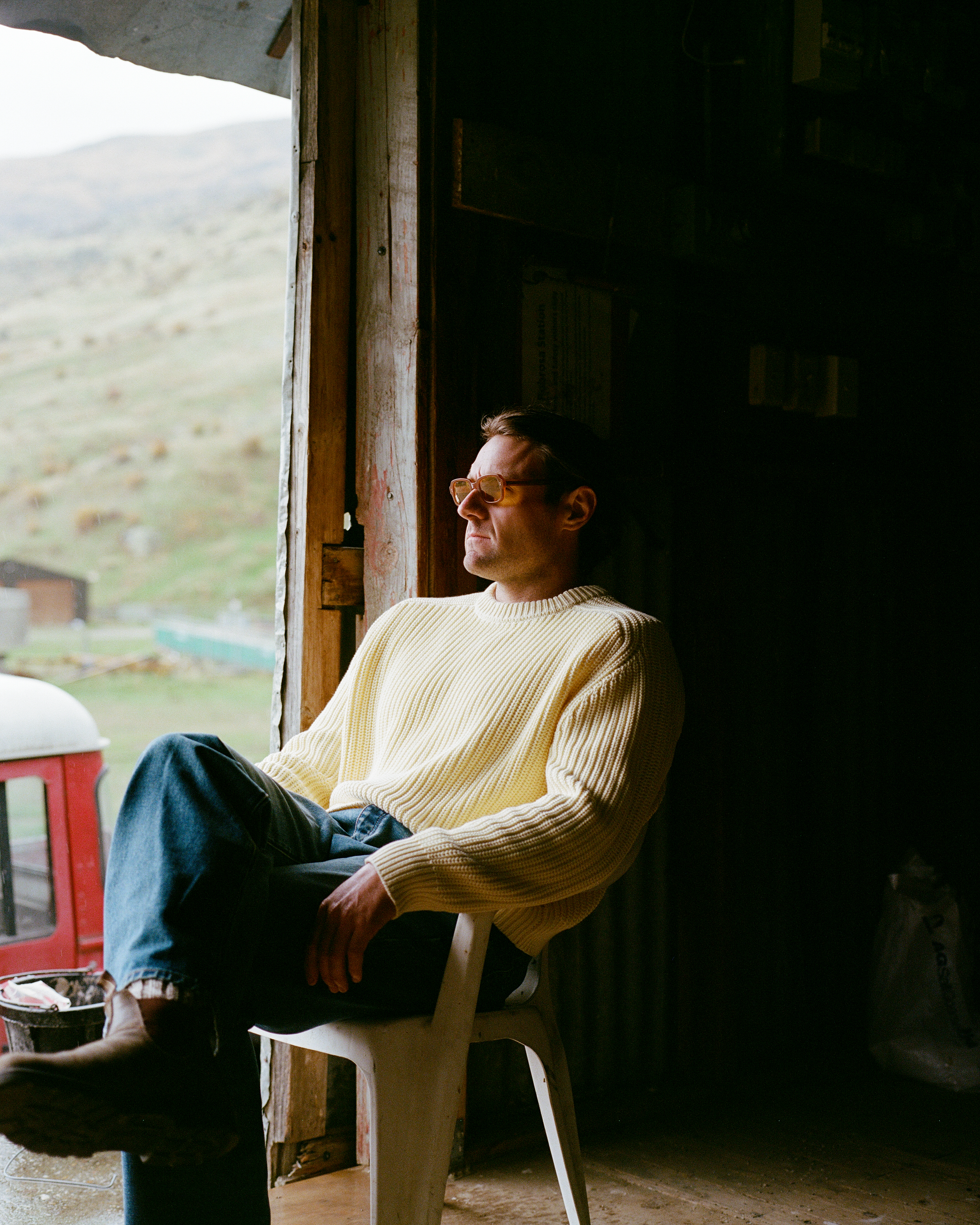 Fisherman Knit Sweater - Butterscotch