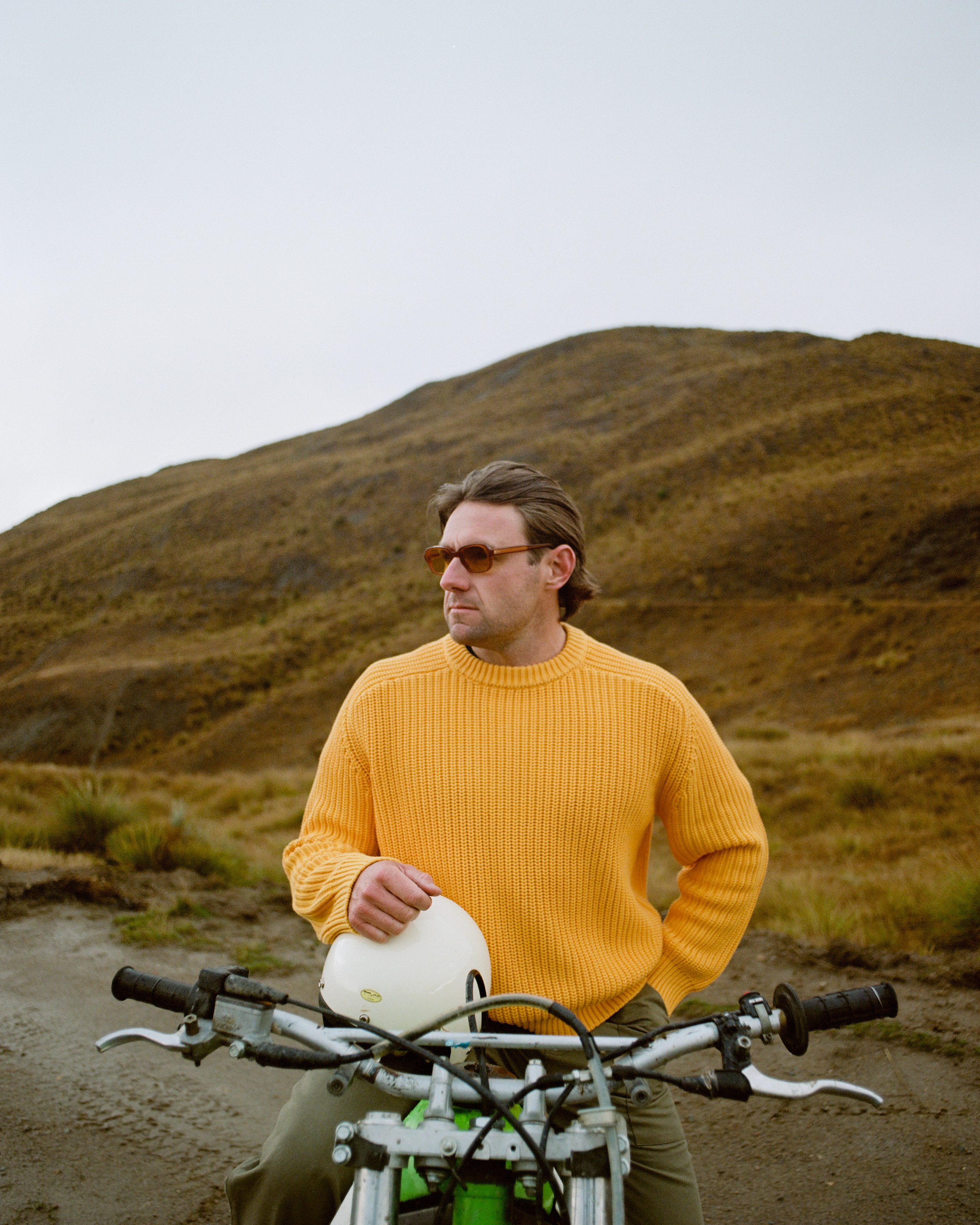 Fisherman Knit Sweater - Canary