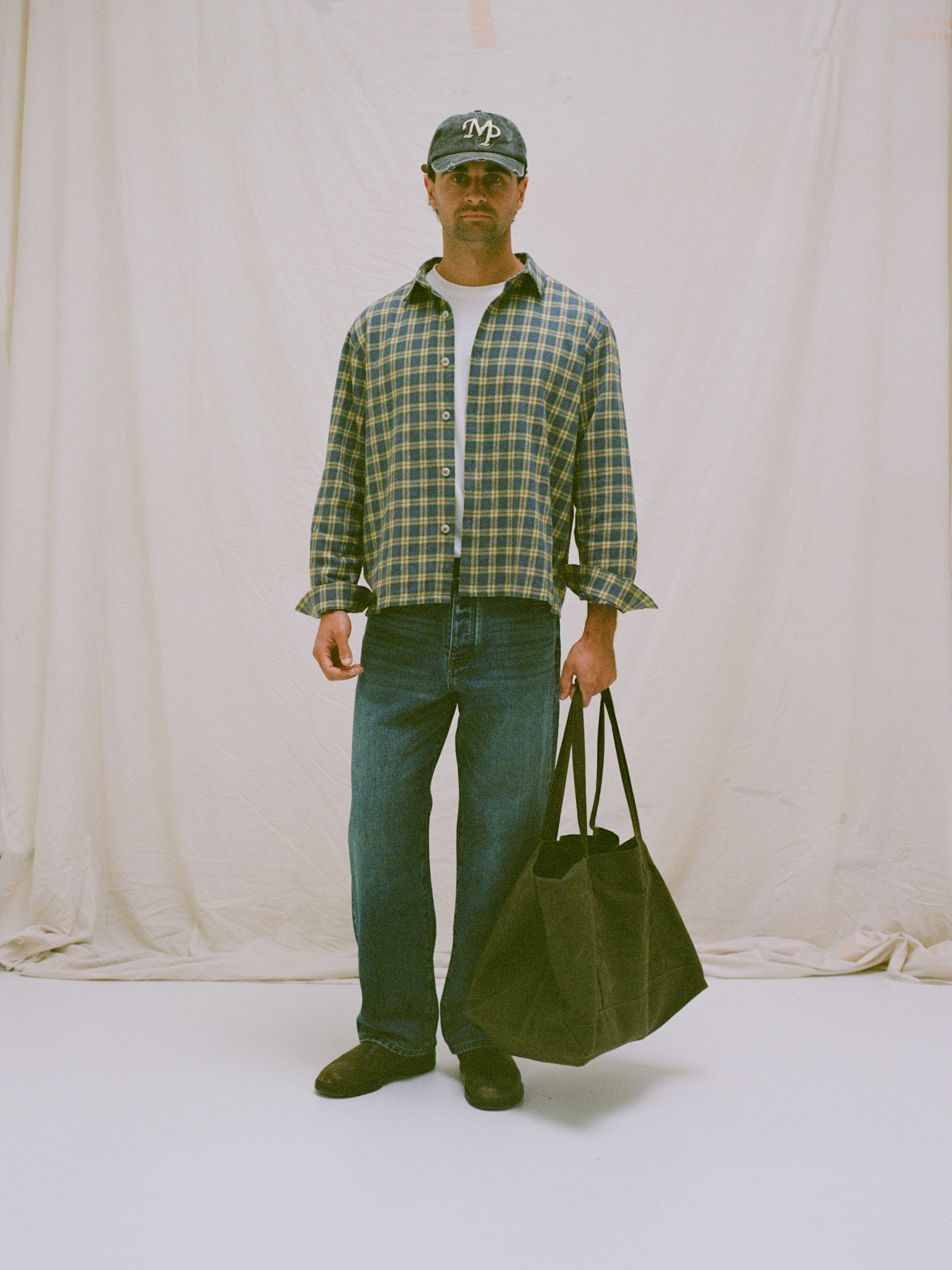 Flannel Shirt - Blue Check
