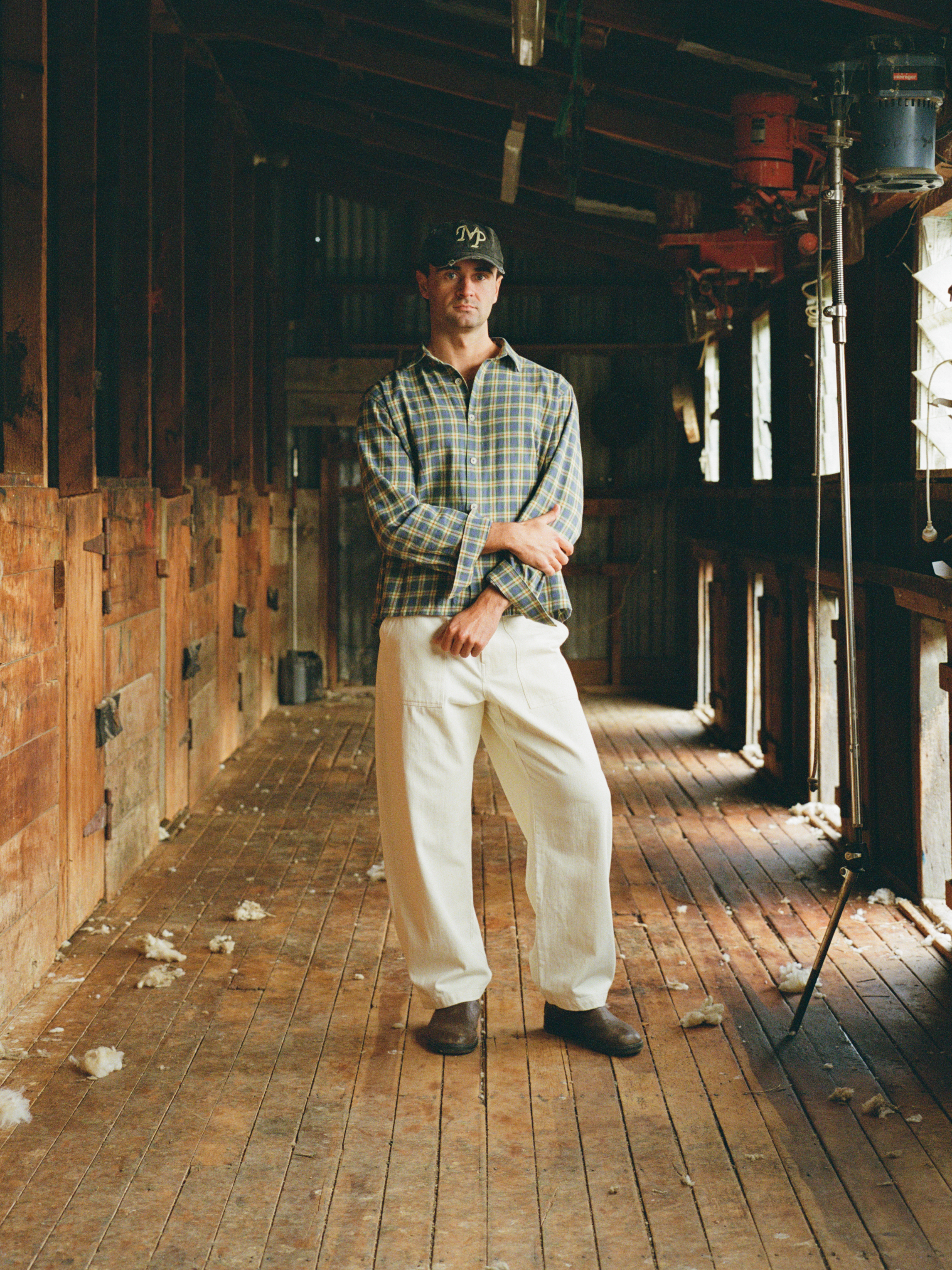 Flannel Shirt - Blue Check