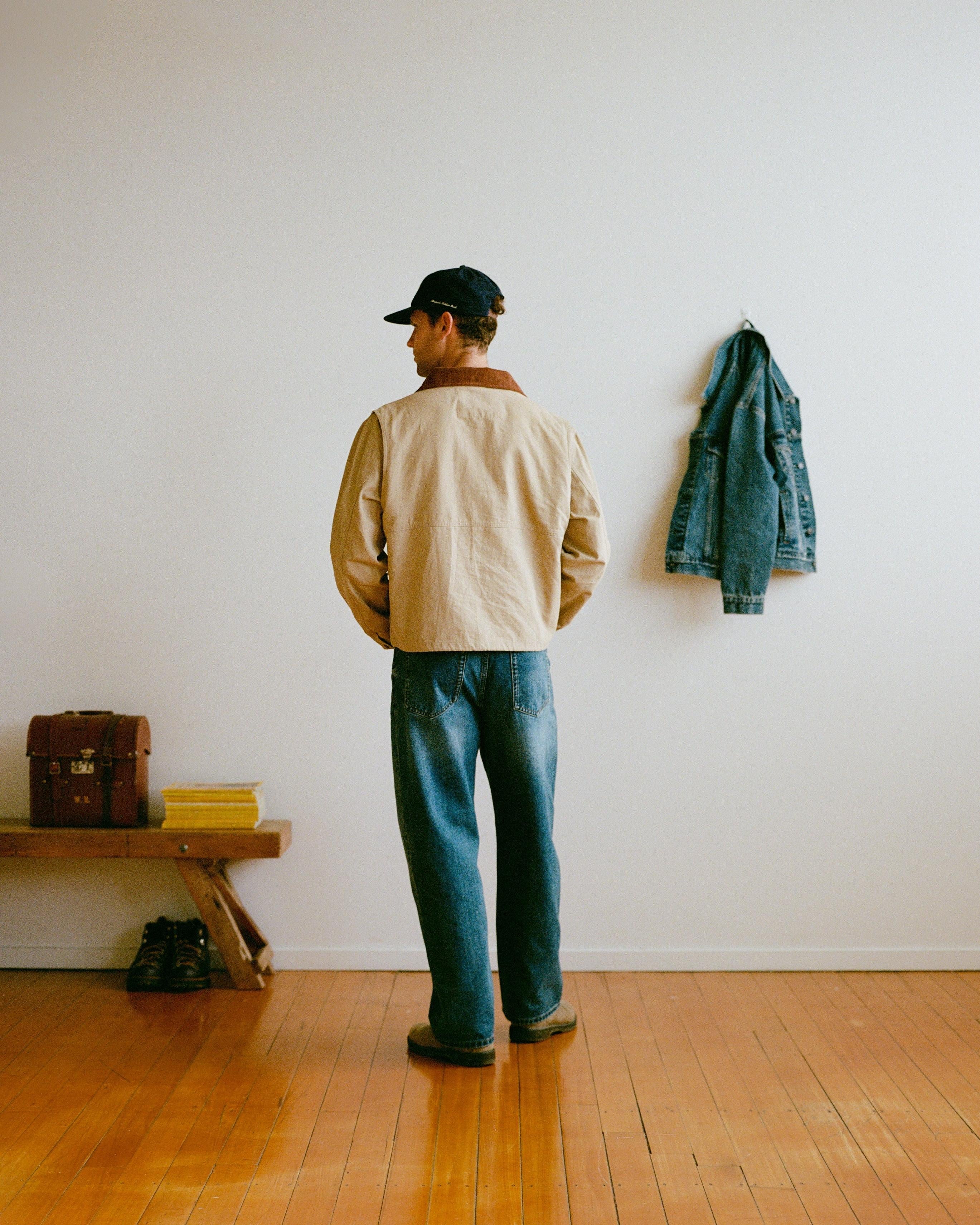 Cropped Hunting Coat - Khaki