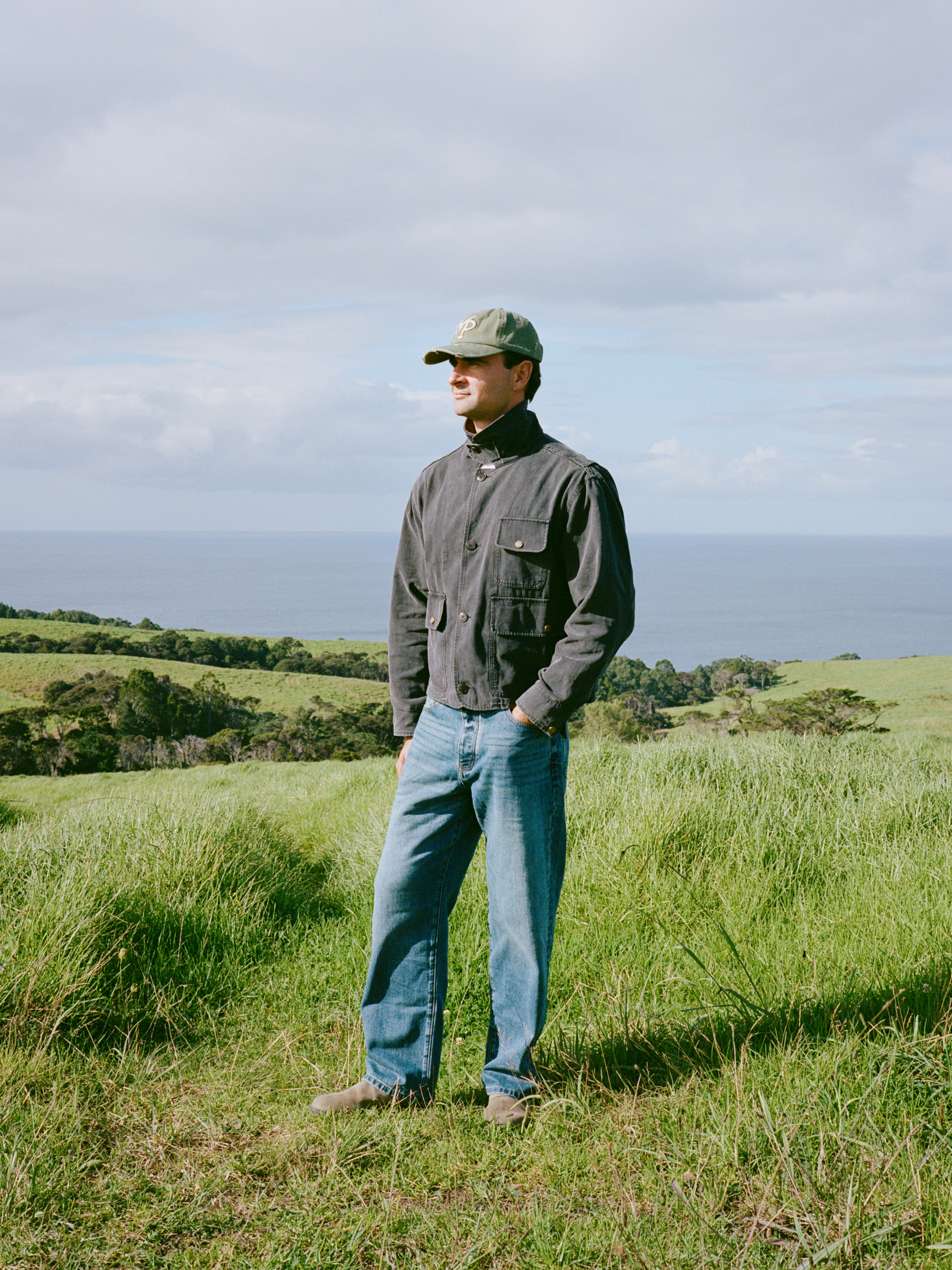 Cropped Hunting Coat - Black