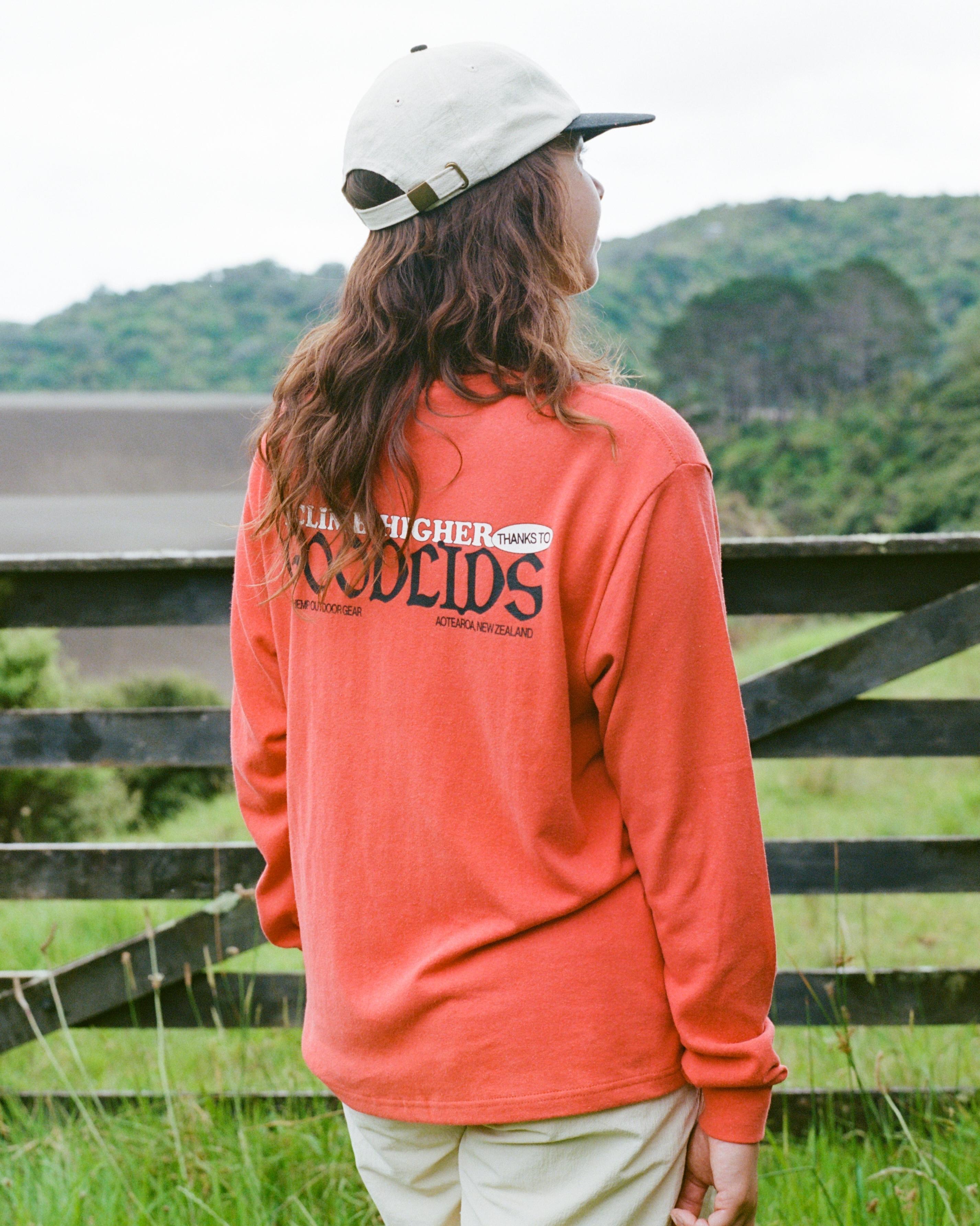 Higher Long Sleeve Tee - Red