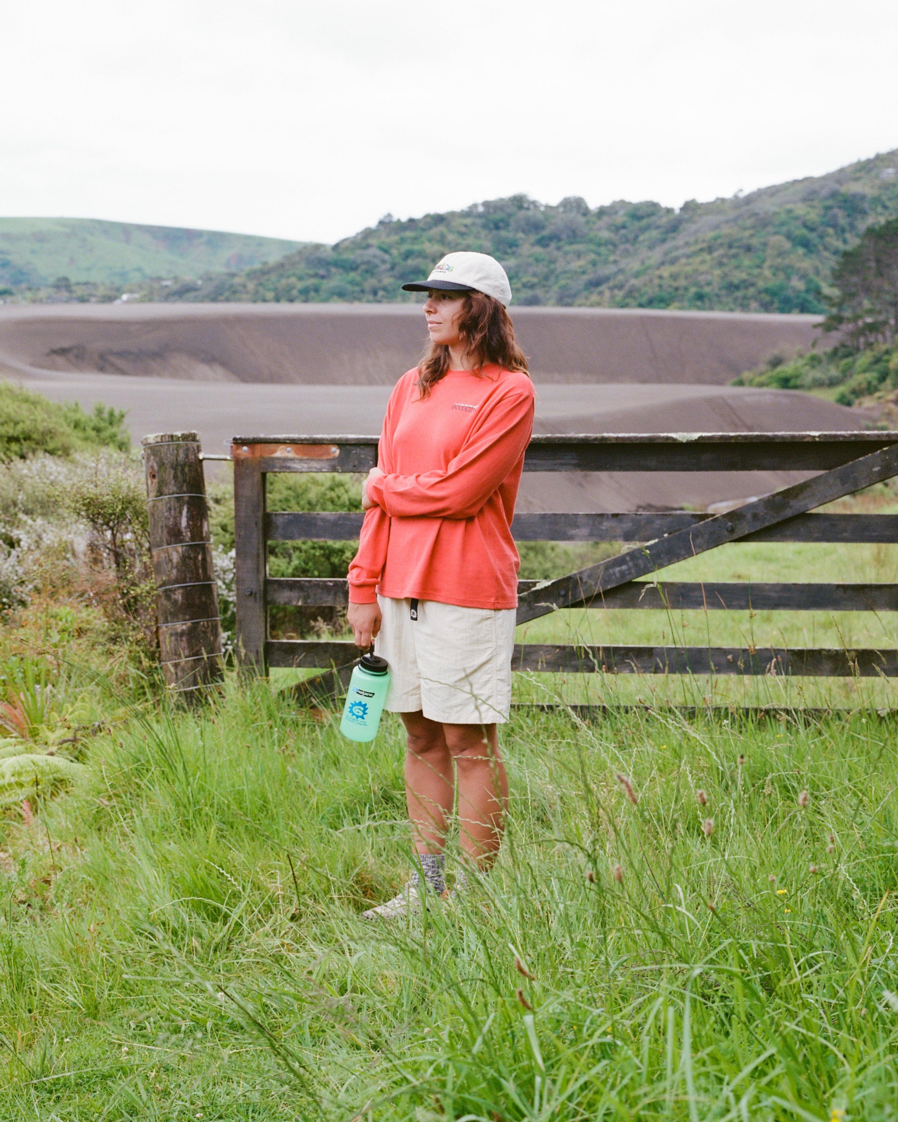 Higher Long Sleeve Tee - Red