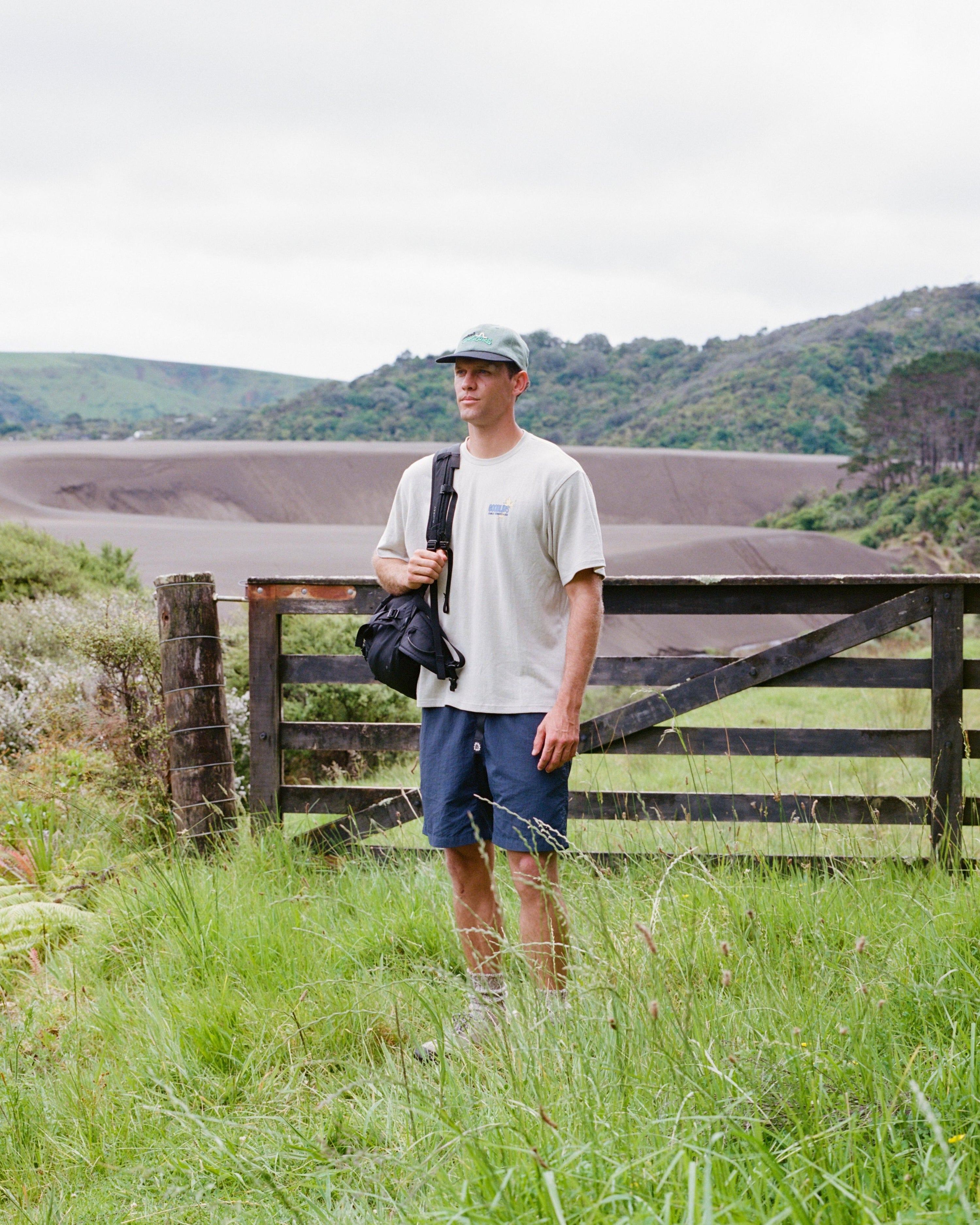 Kiwi Hemp Tee - Stone