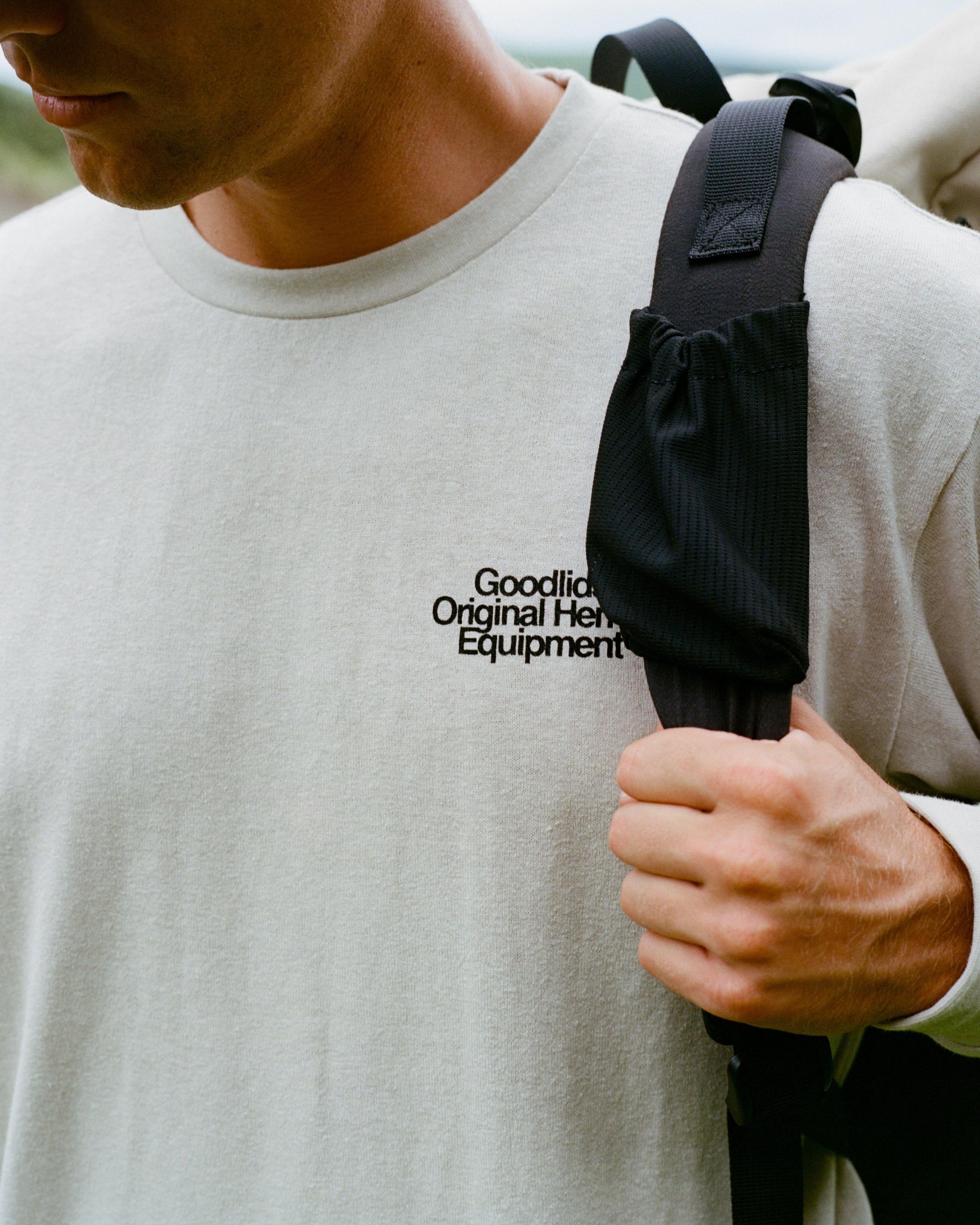 Southern Face Long Sleeve Tee - Stone