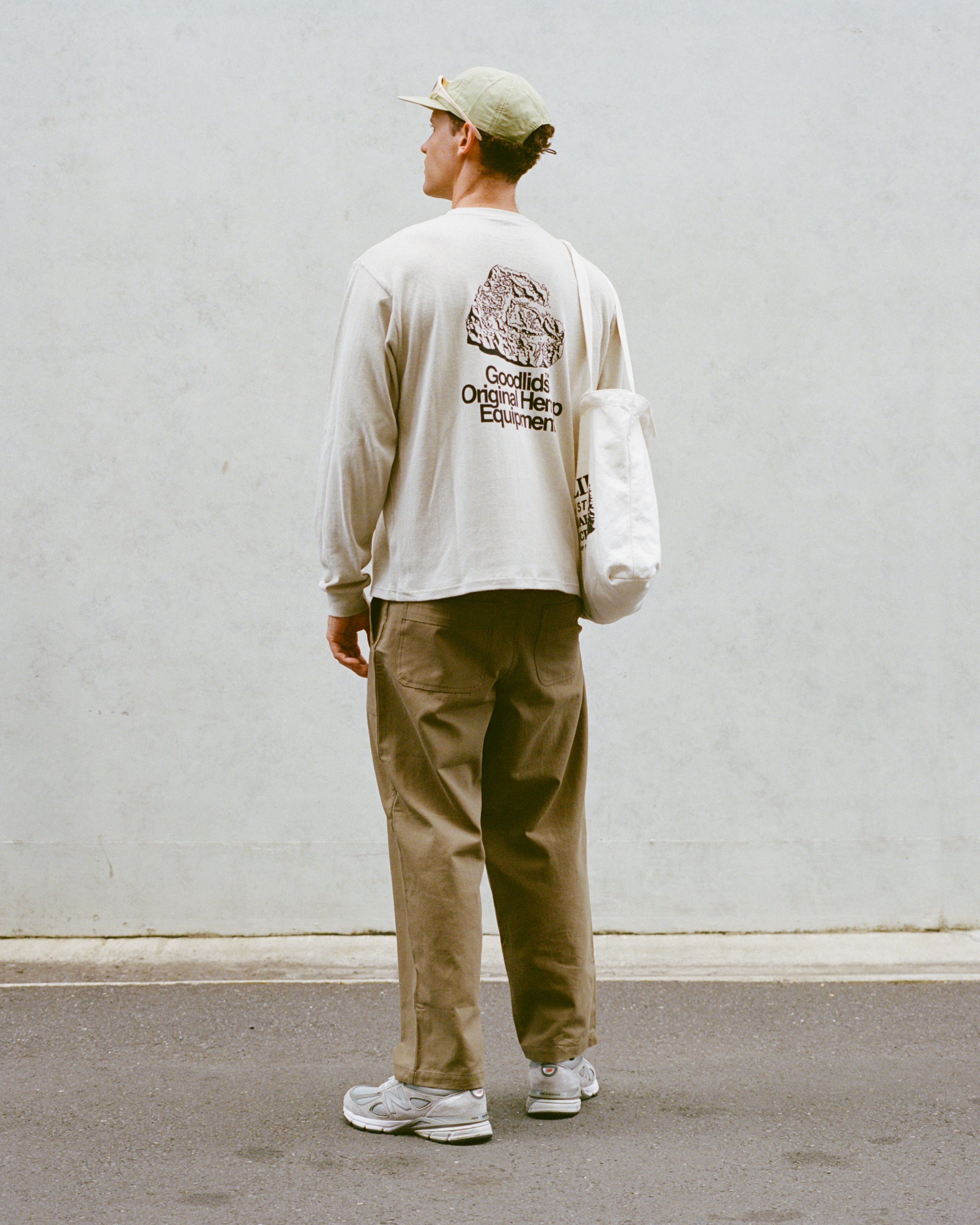 Southern Face Long Sleeve Tee - Stone