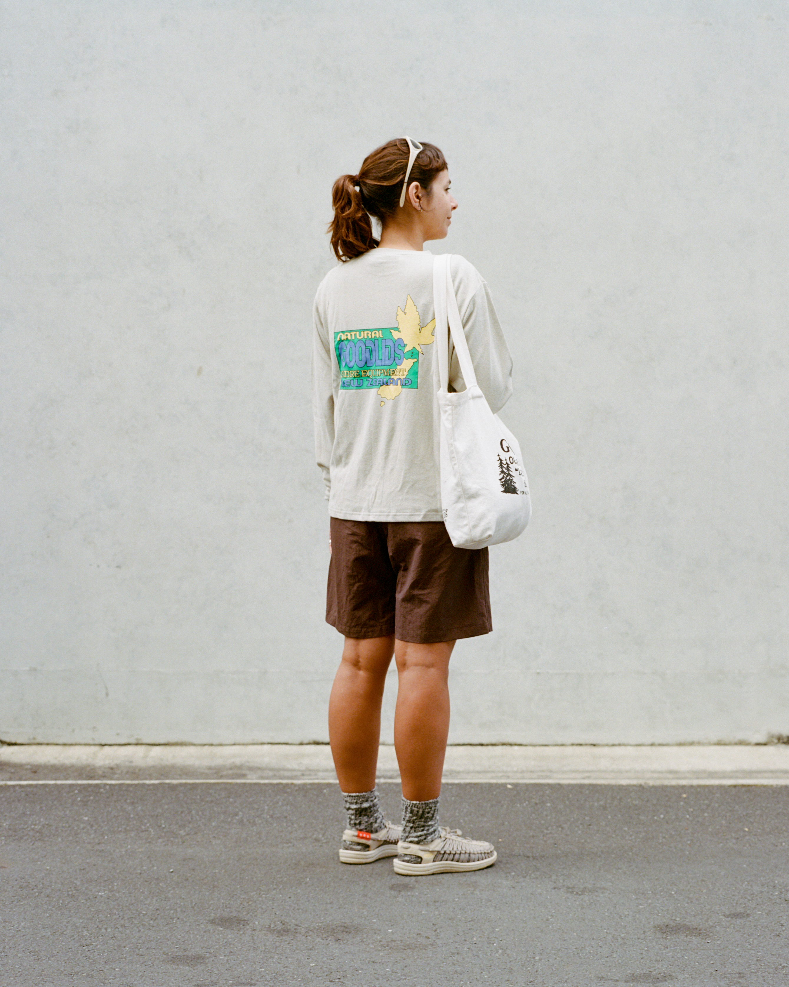 Kiwi Hemp Long Sleeve Tee - Stone