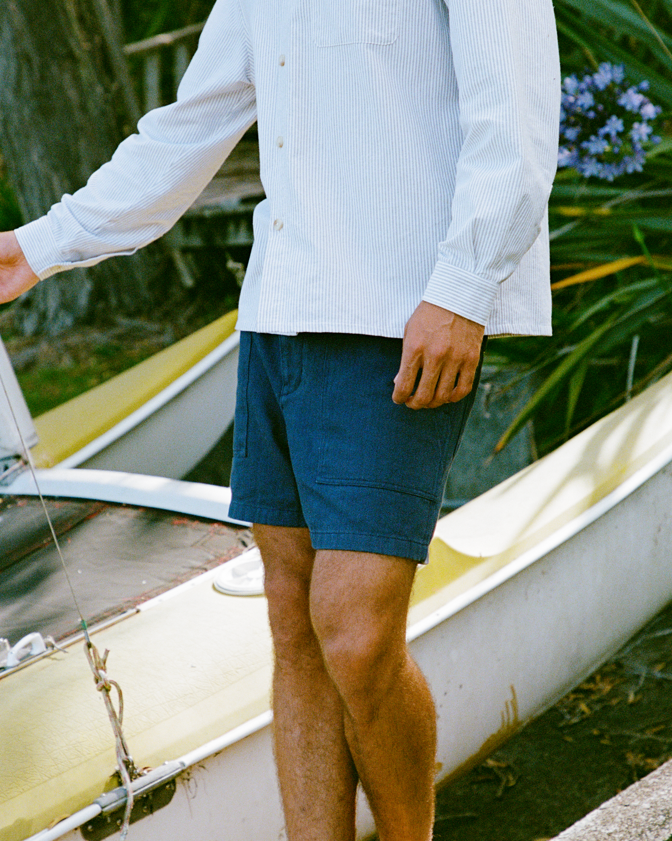 Fatigue Shorts - Navy