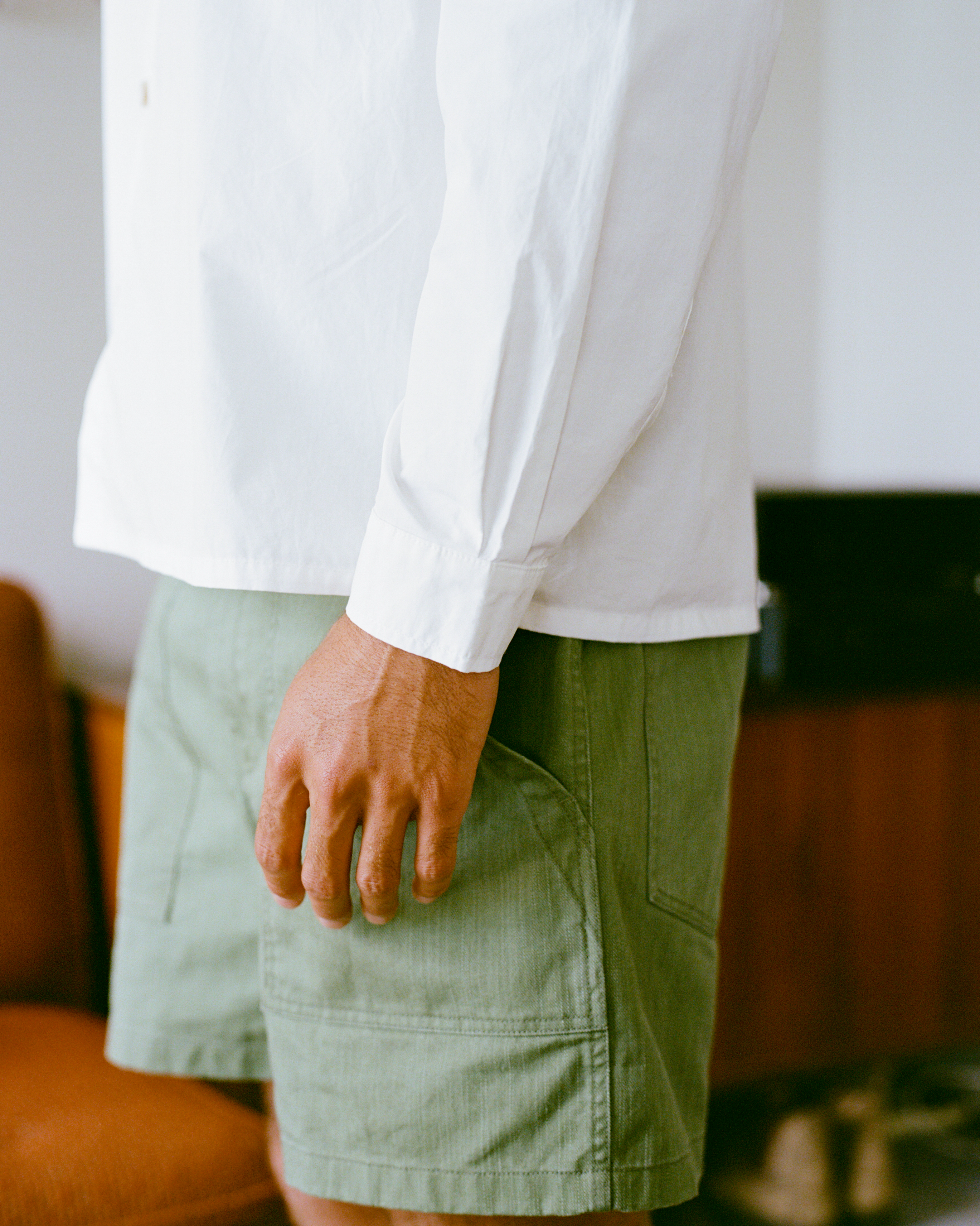 Relaxed Dress Shirt - White