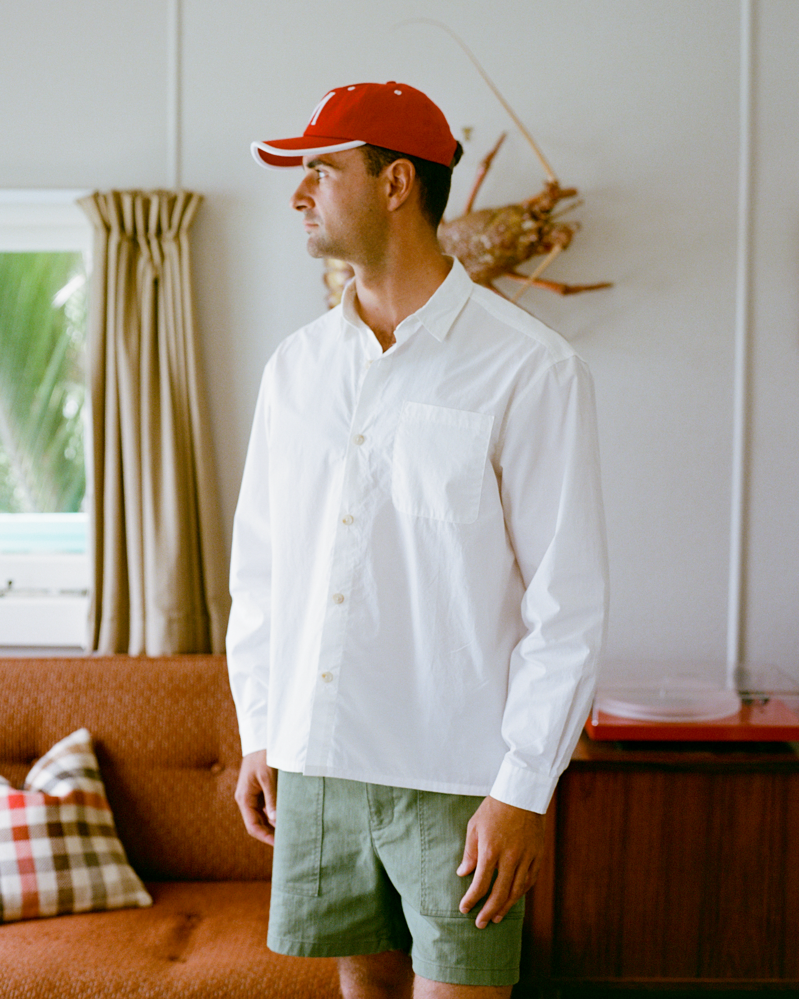 Relaxed Dress Shirt - White