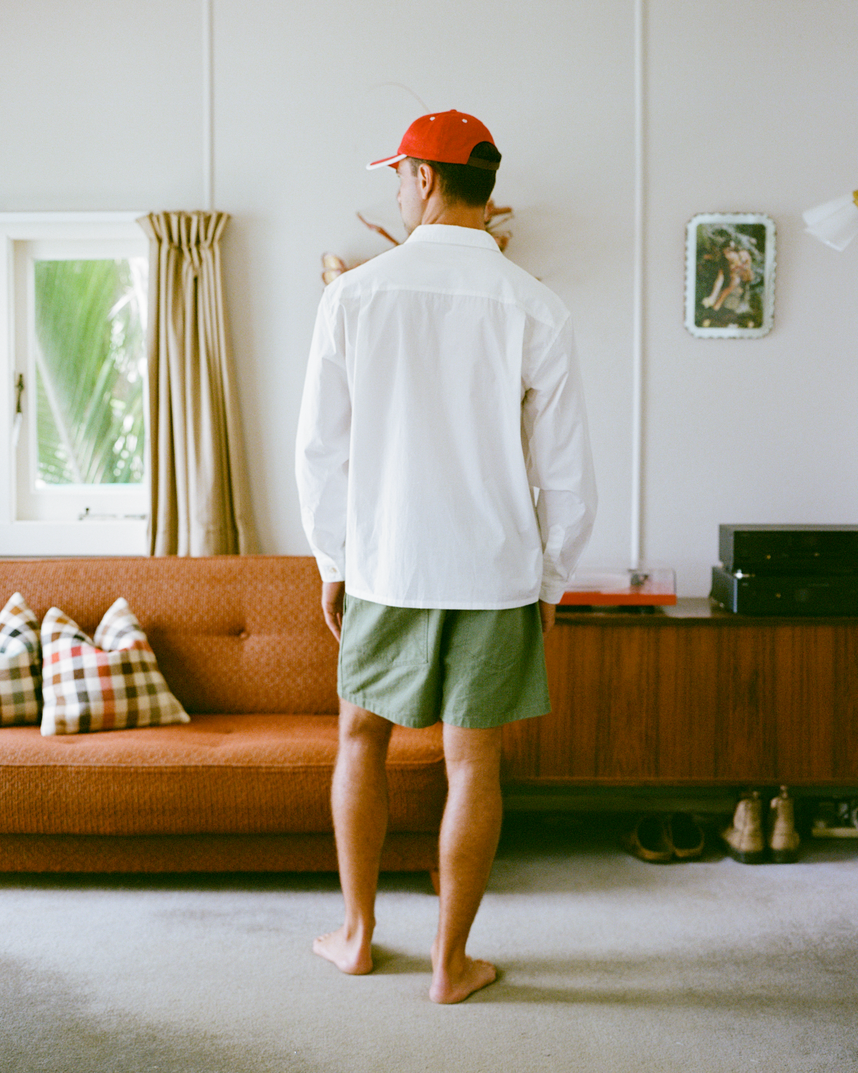 Relaxed Dress Shirt - White