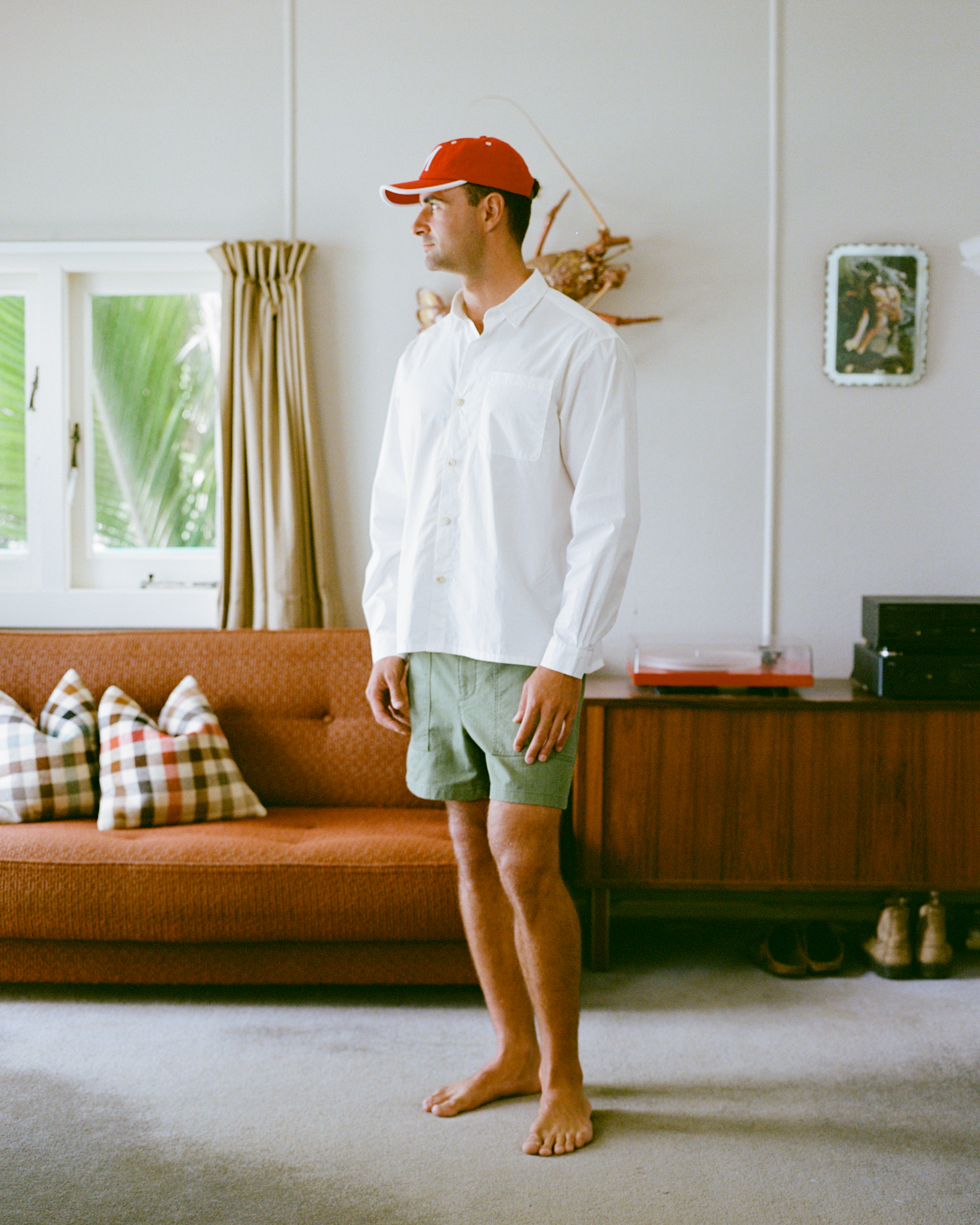 Relaxed Dress Shirt - White