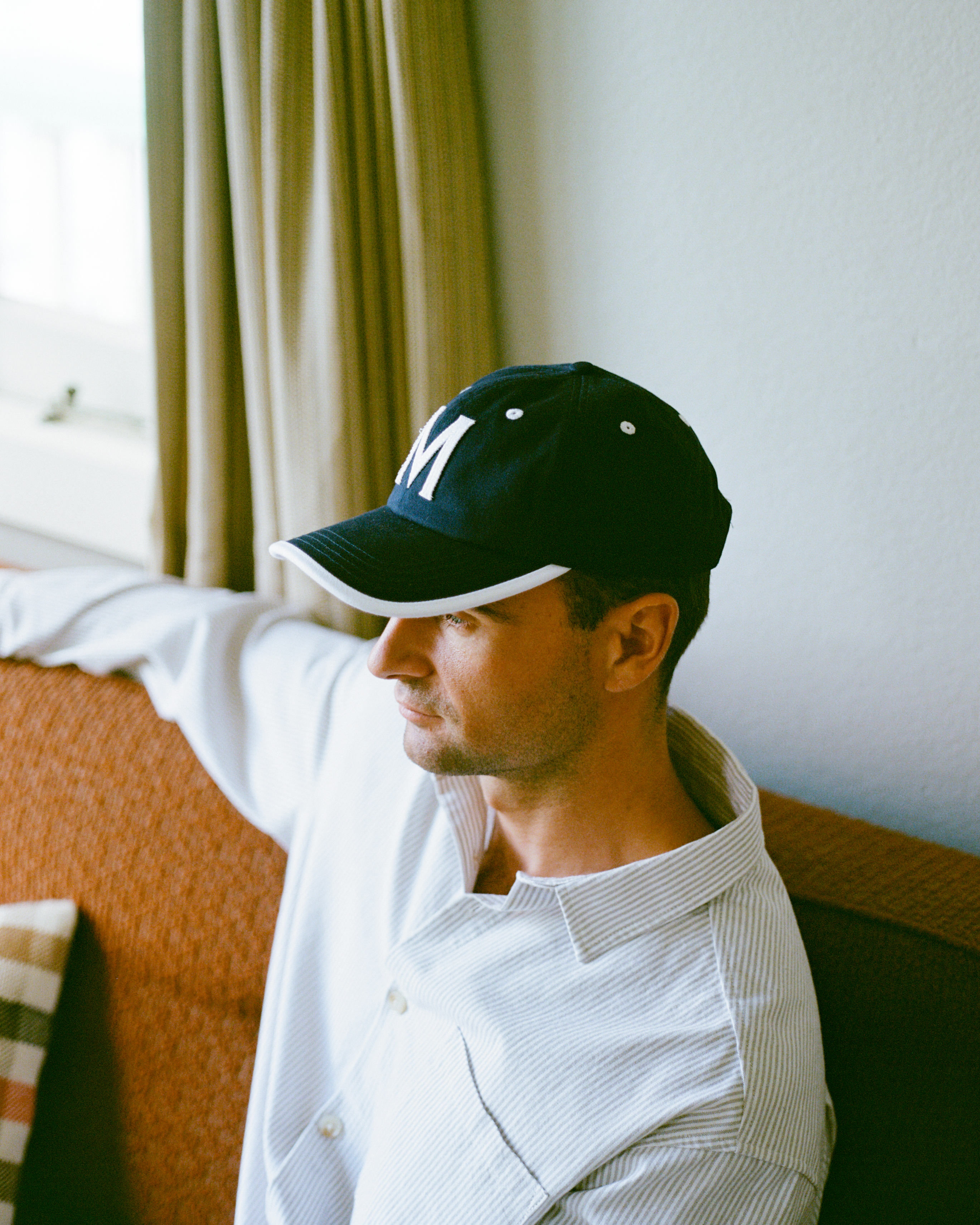 Appliqué Dad Cap - Navy